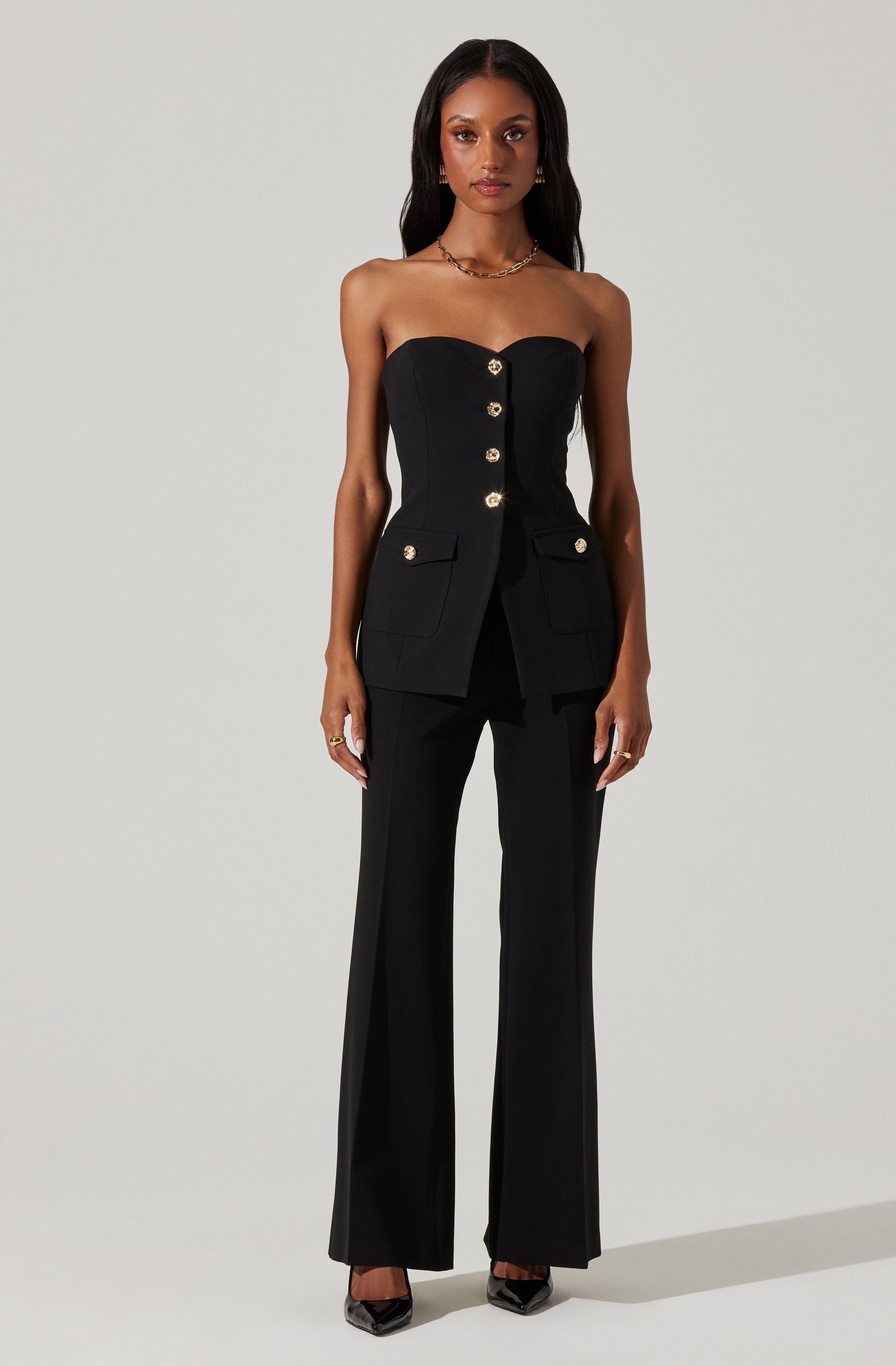 Milani Tailored Bustier Top