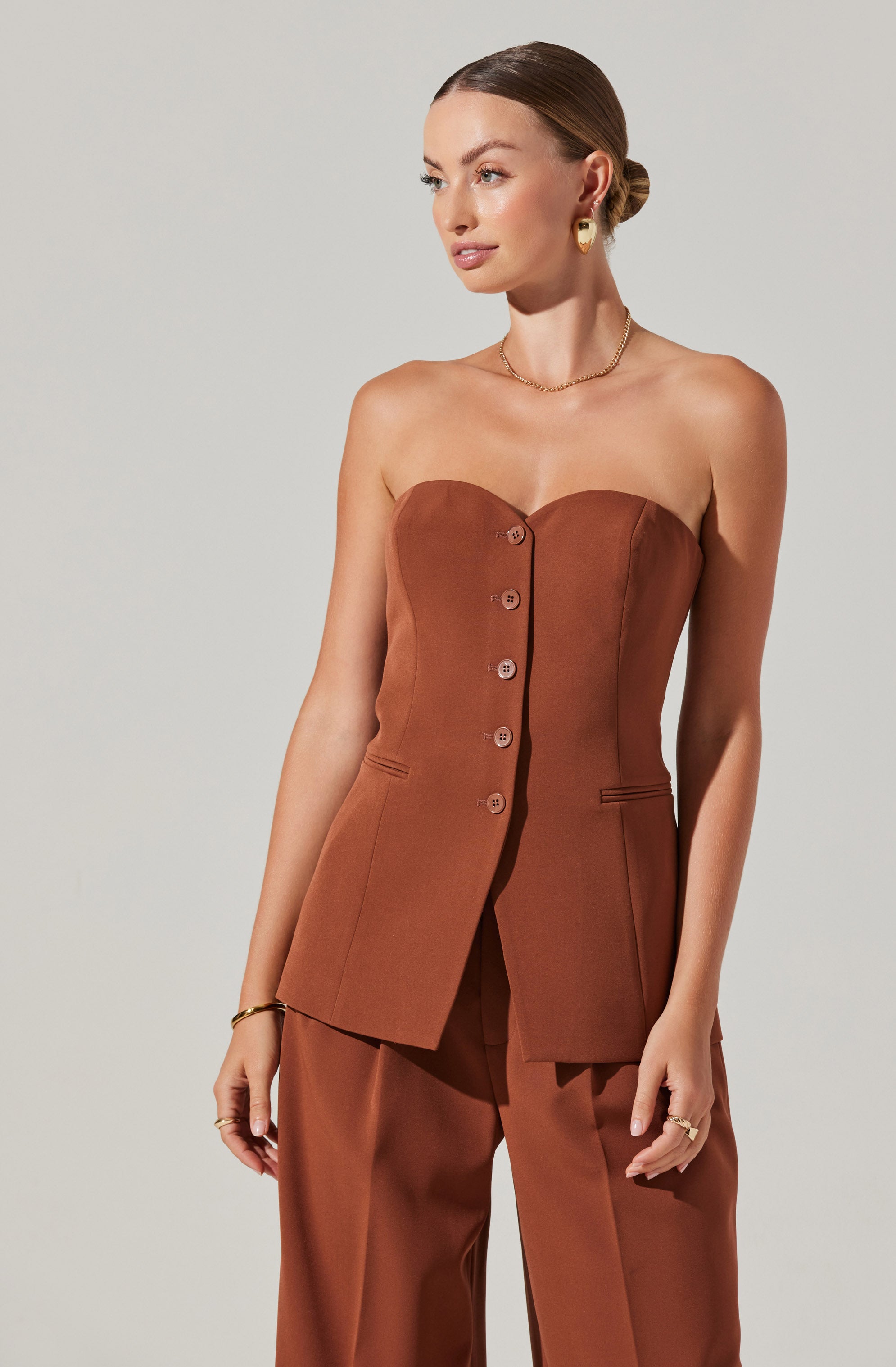 Milani Tailored Bustier Top