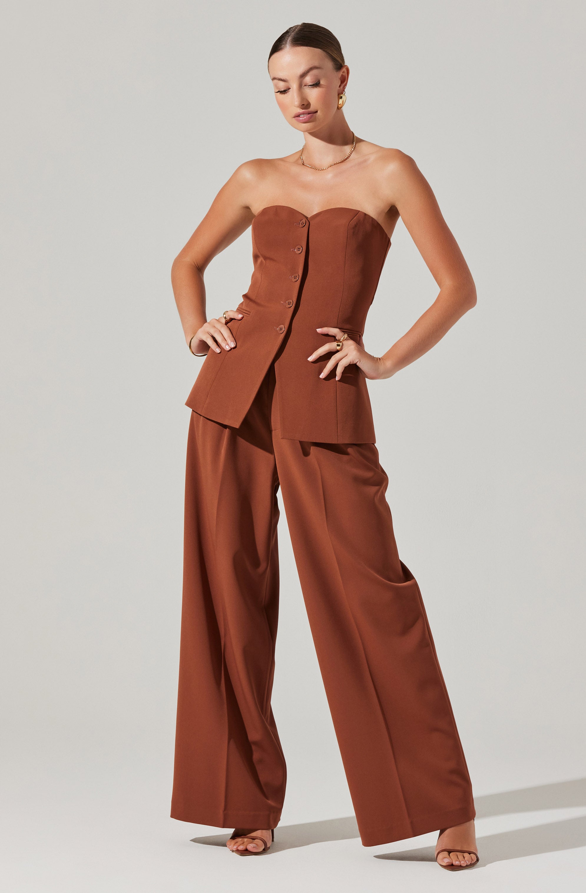 Milani Tailored Bustier Top