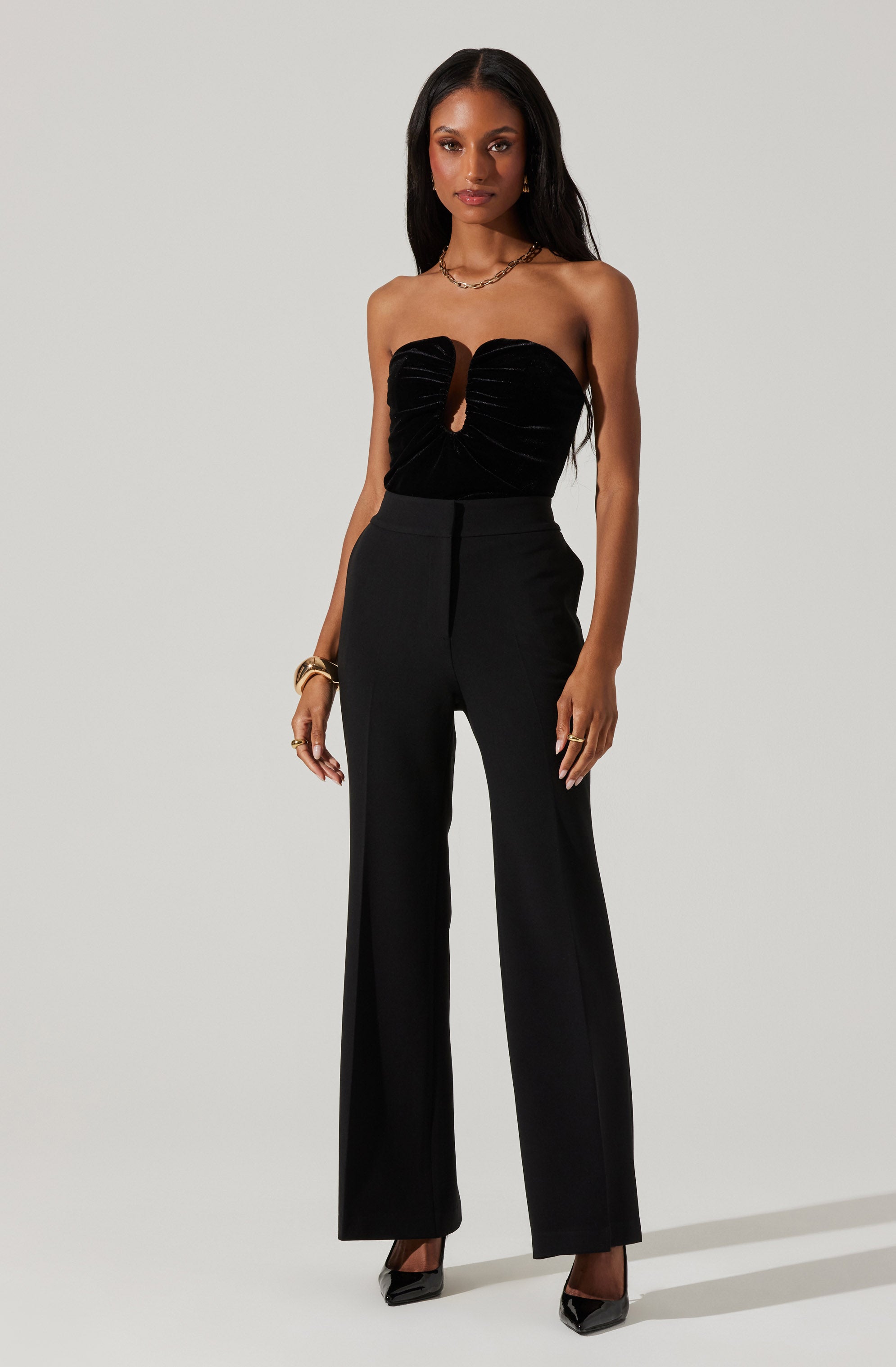 Arista Sweetheart Velvet Top