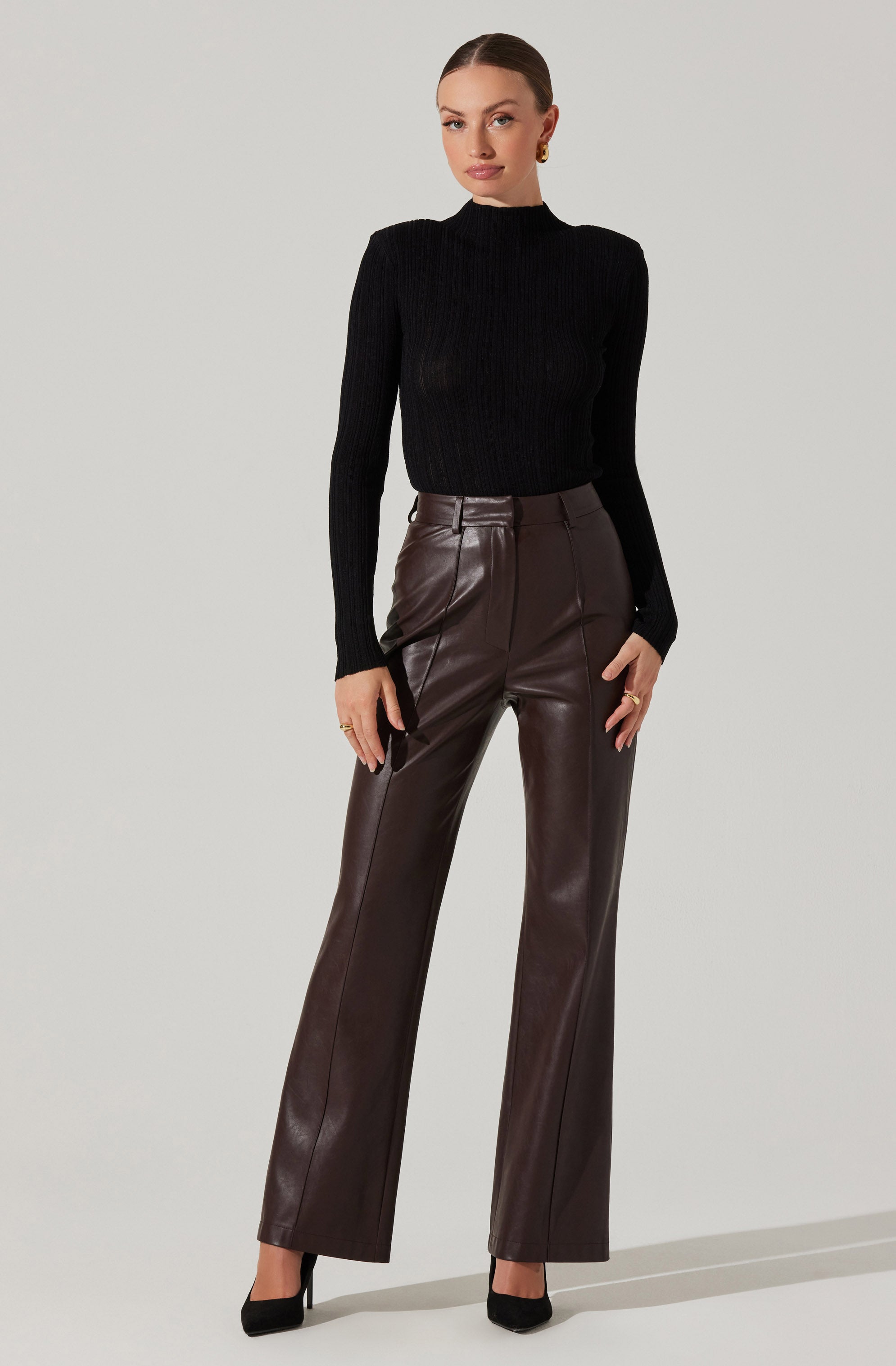 Vance Faux Leather Pants