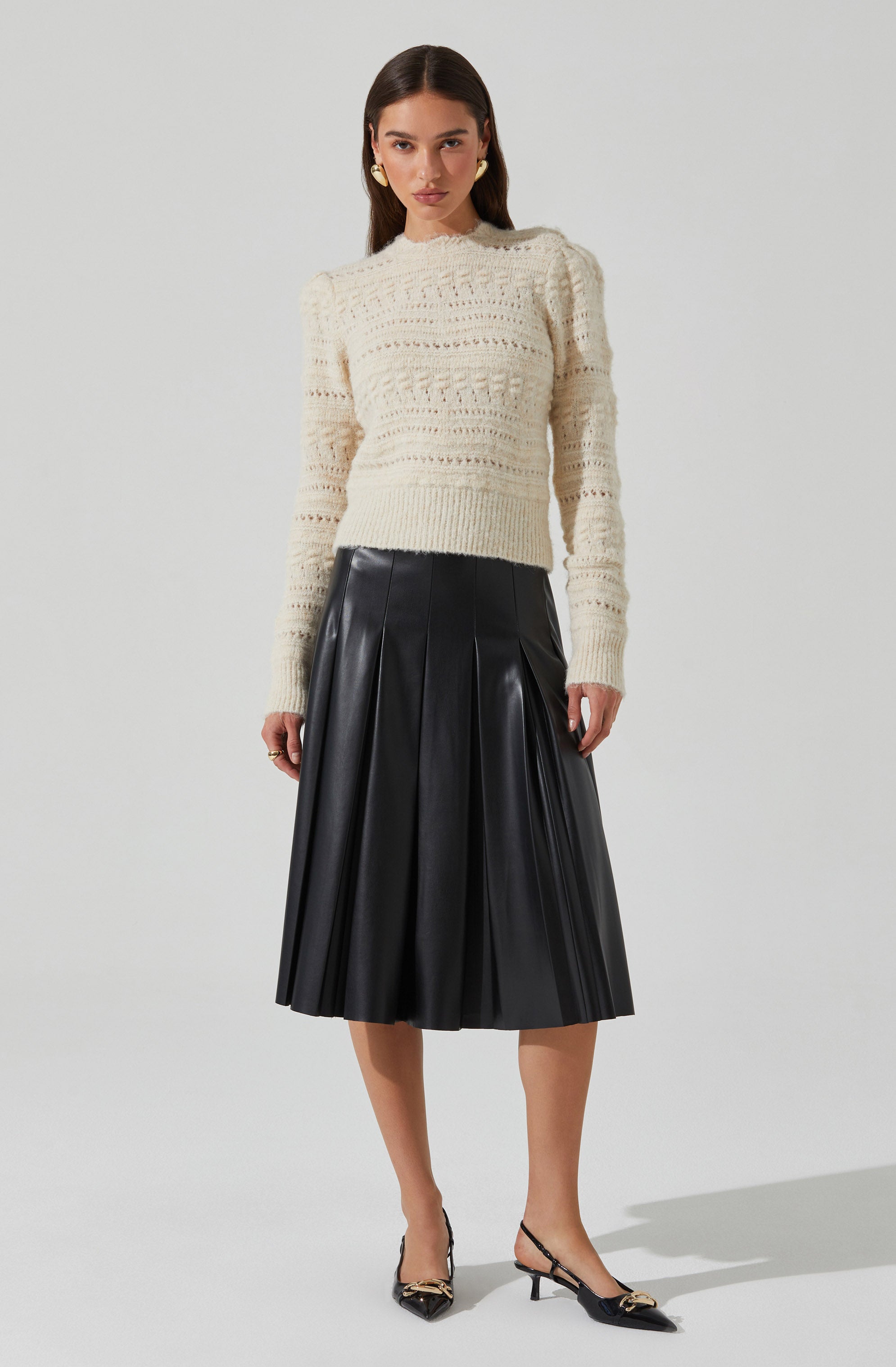 Pelloni Open Stitch Sweater
