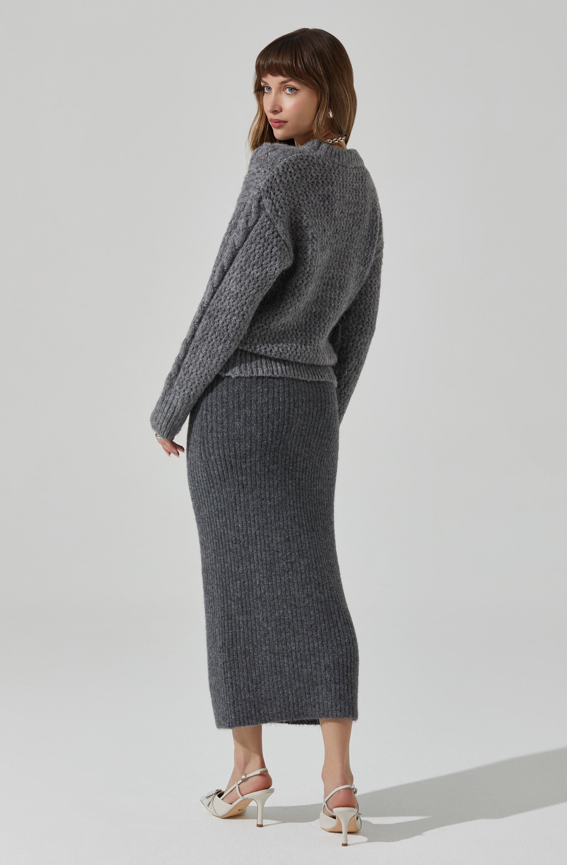 Lisbeth Cable Knit Sweater