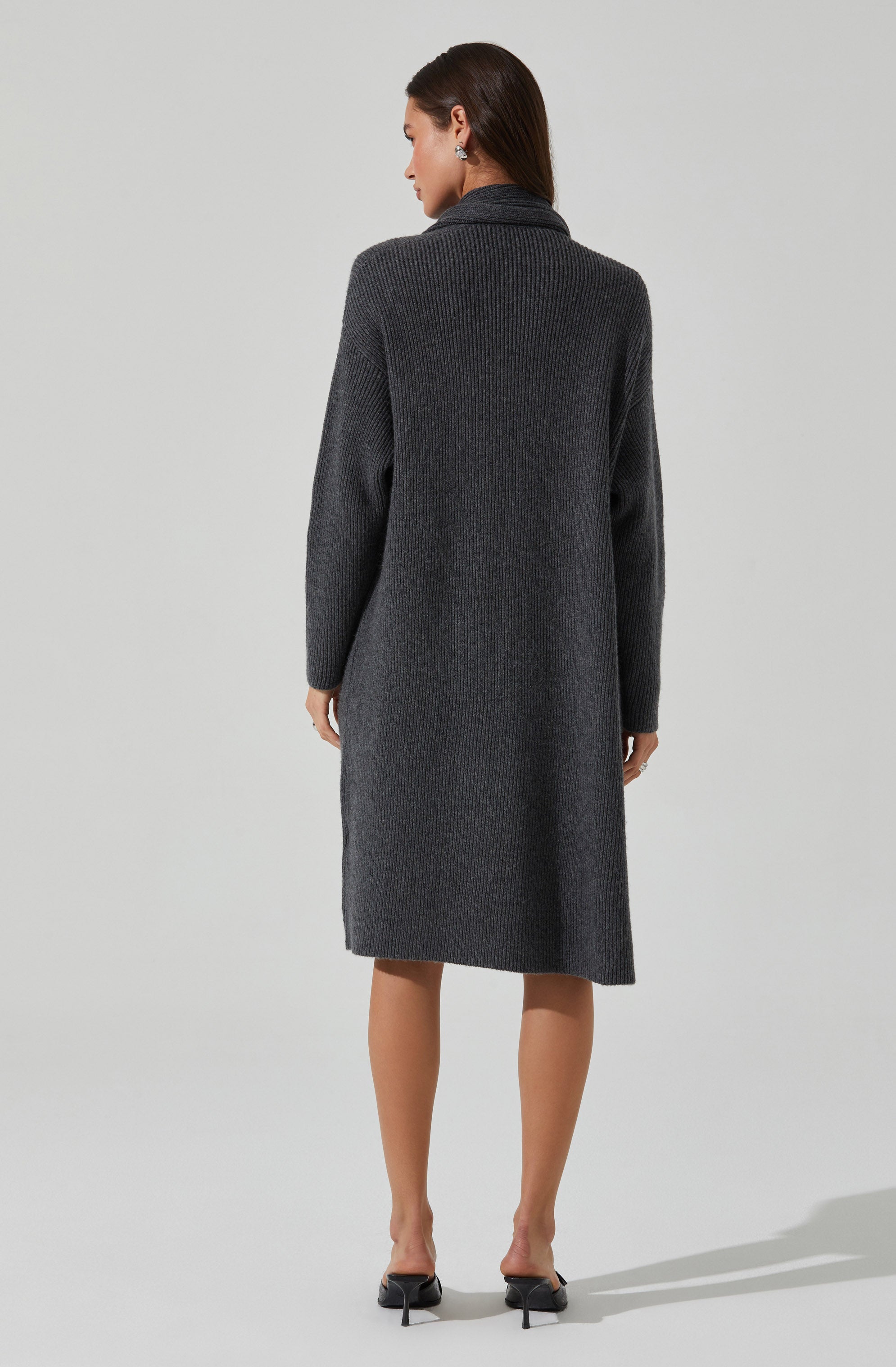 Noemi Ribbed Scarf Cardigan