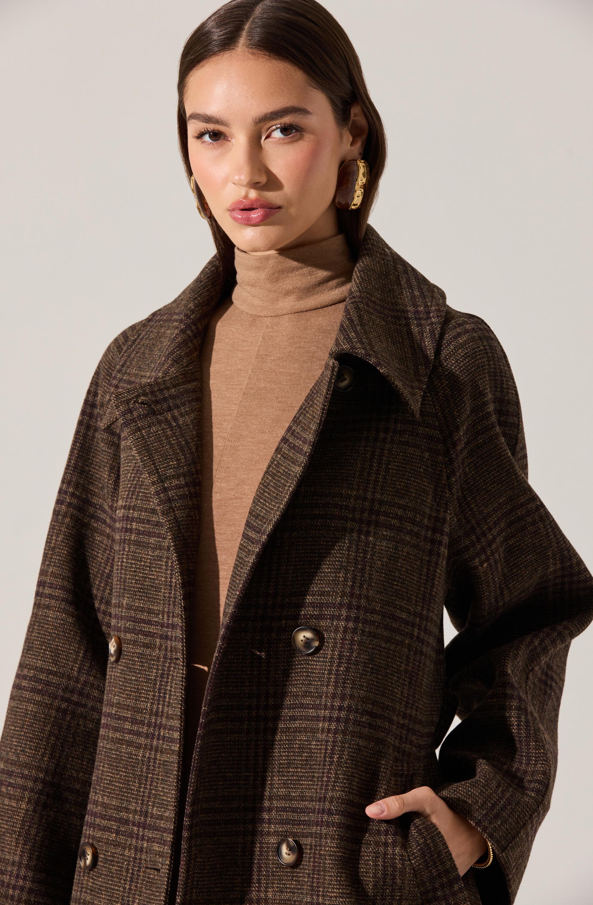 Seeley Double Breasted Longline Coat