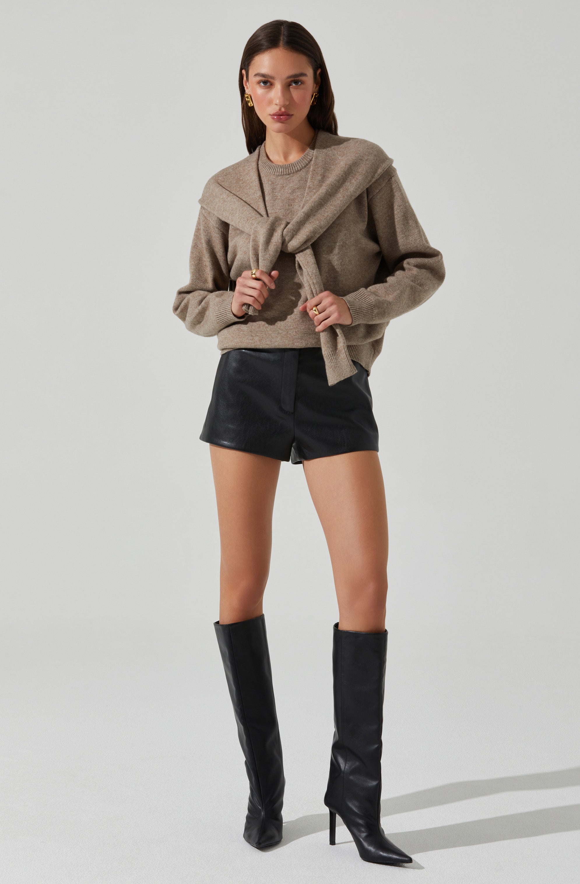 Delrin Double Layered Sweater