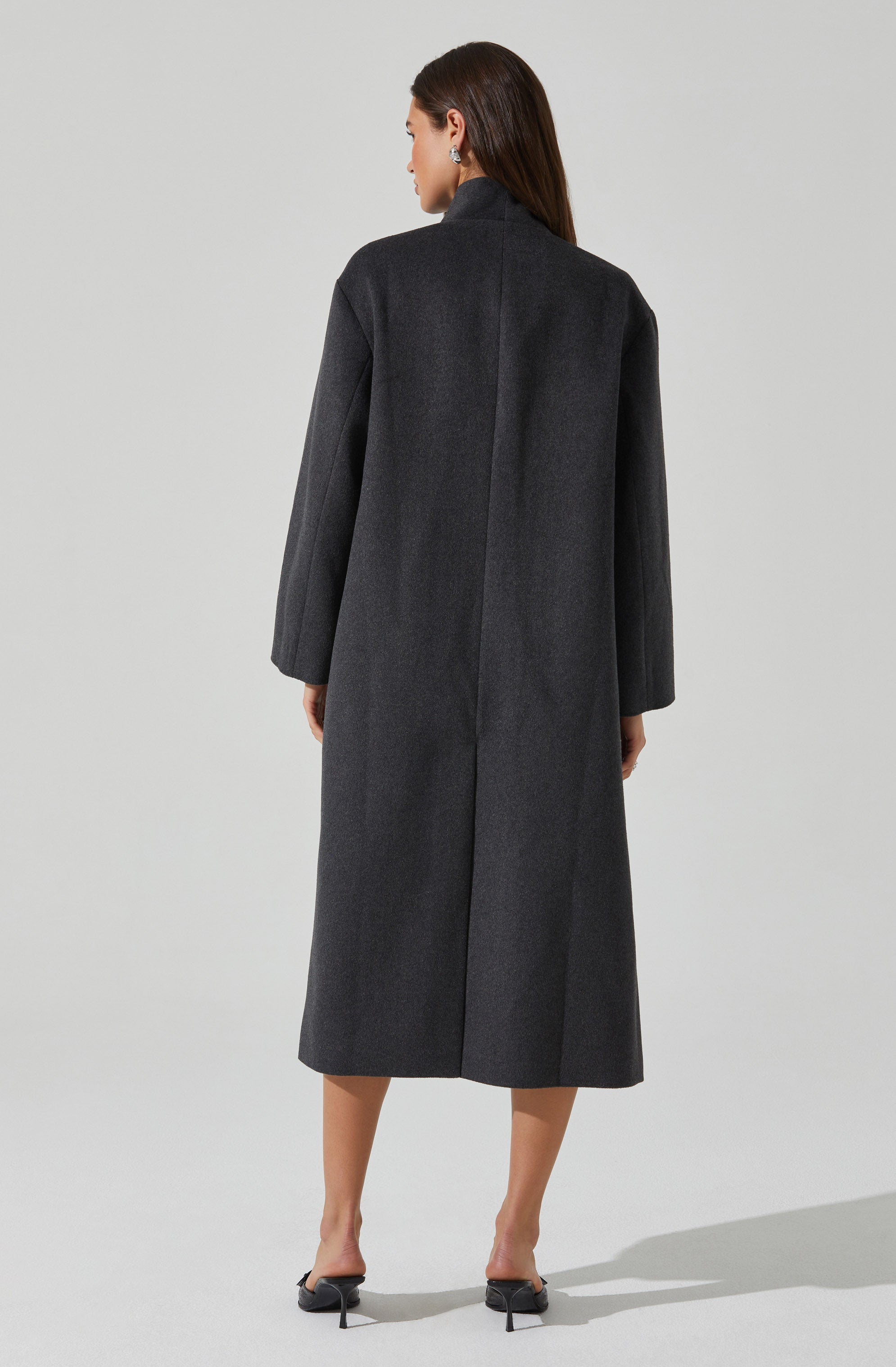 Londyn Scarf Longline Coat