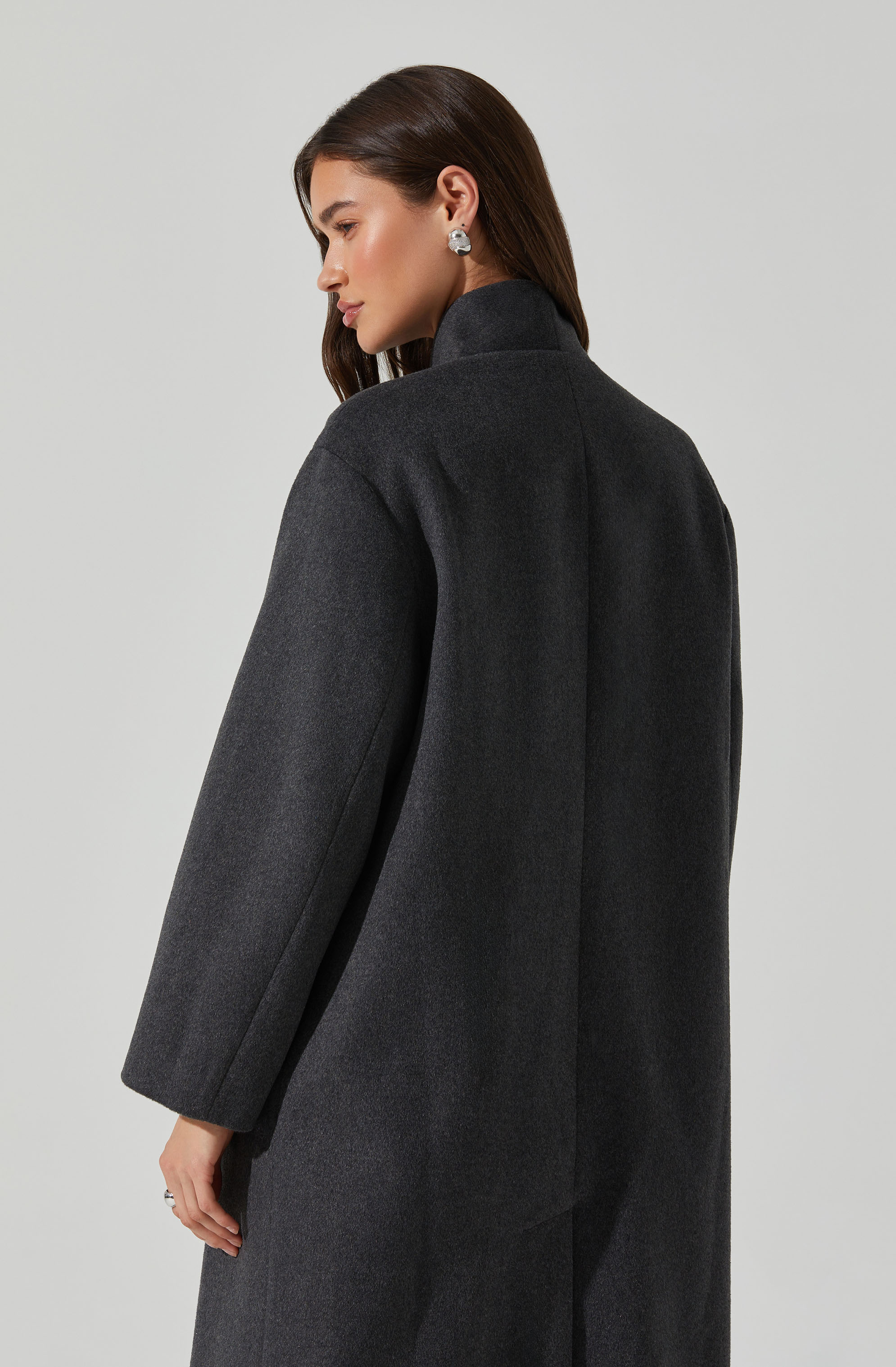 Londyn Scarf Longline Coat