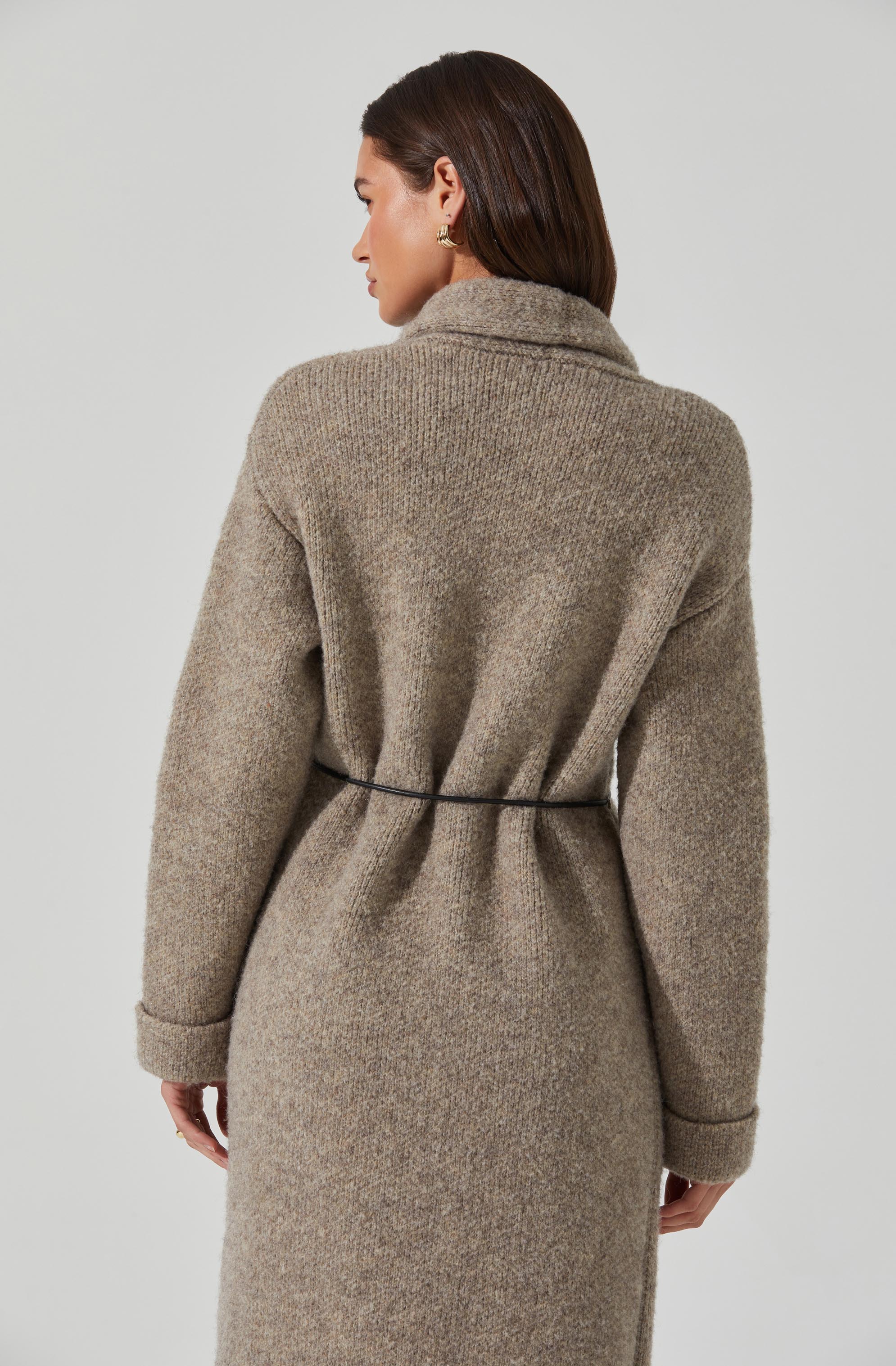 Noor Belted Maxi Cardigan