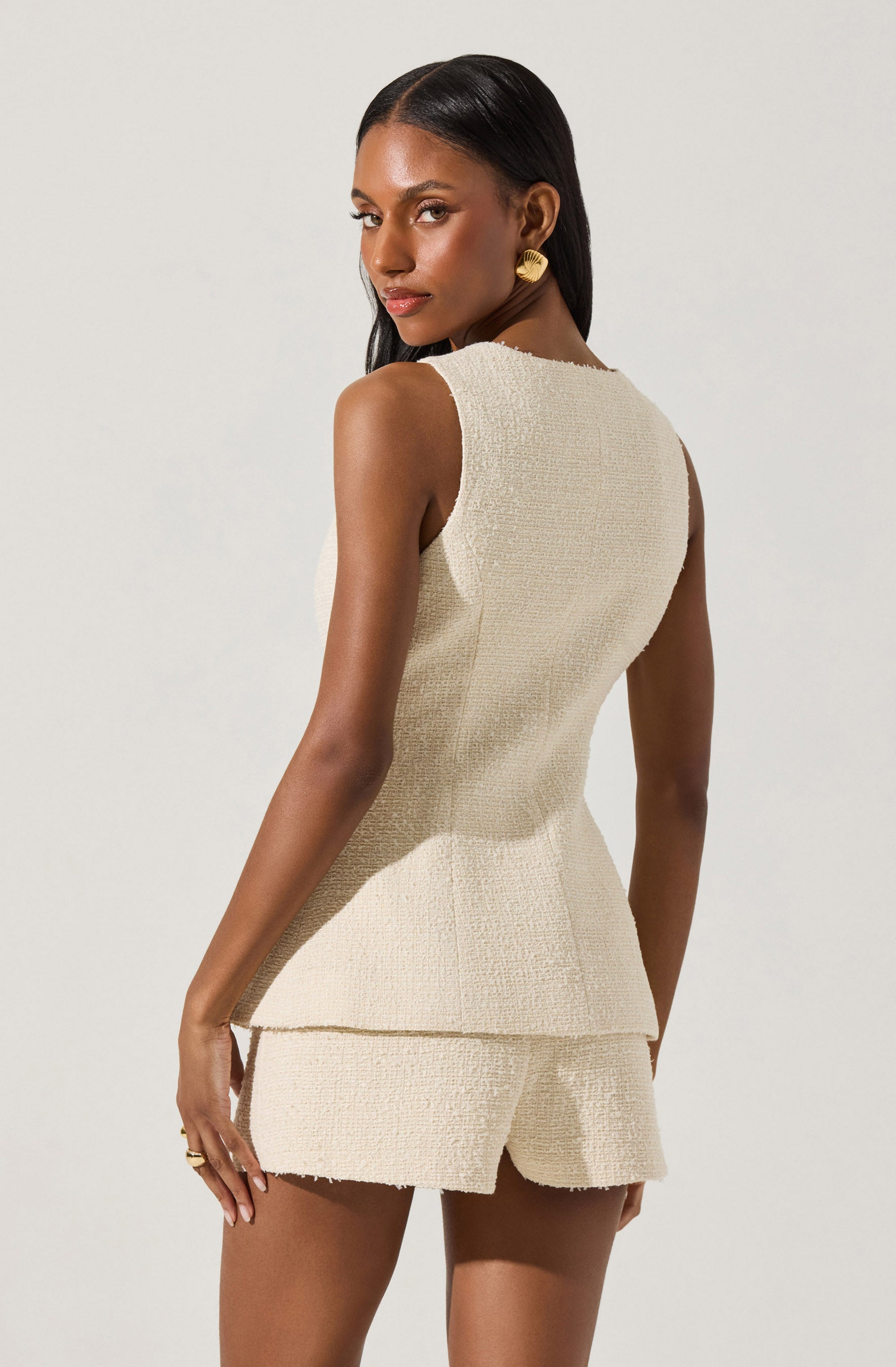 Brunelle Tweed Cutaway Vest