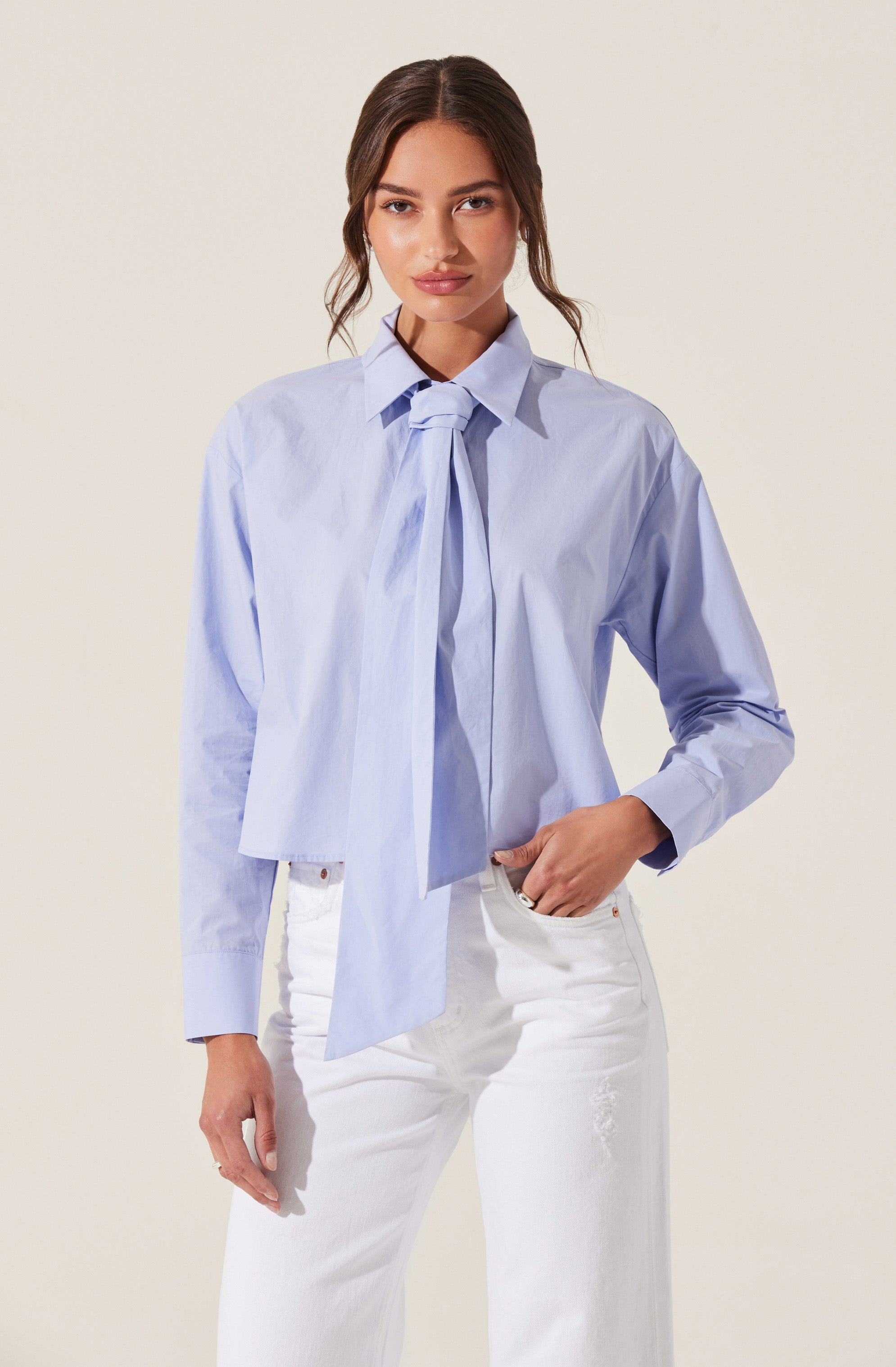 Wendi Bow Tie Top