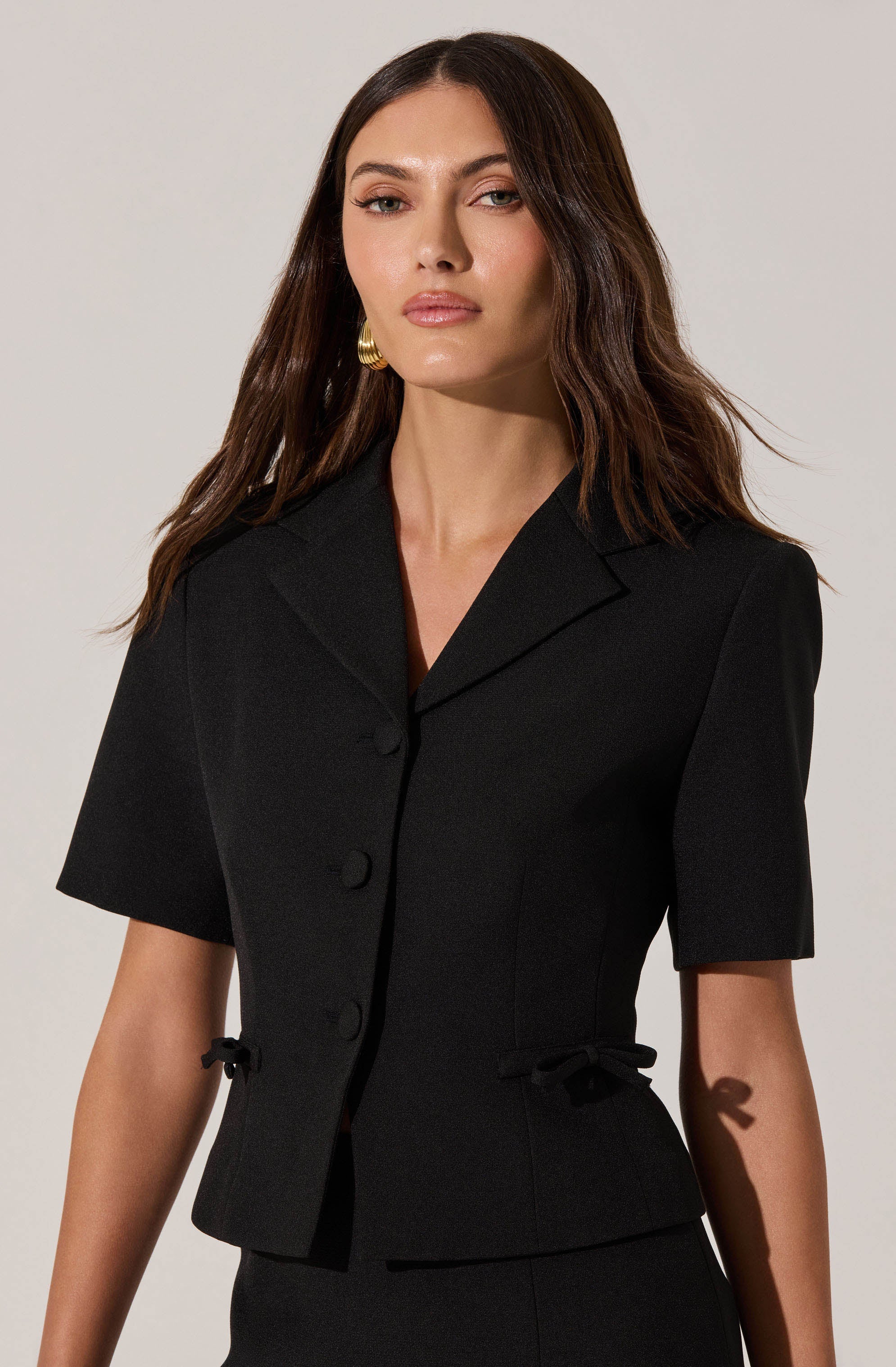 Sophie Bow Embellished Blazer