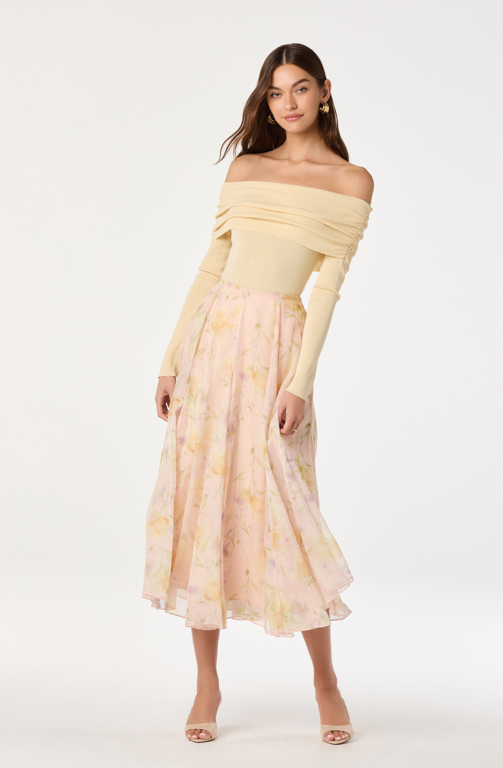 Kylin Off Shoulder Sweater