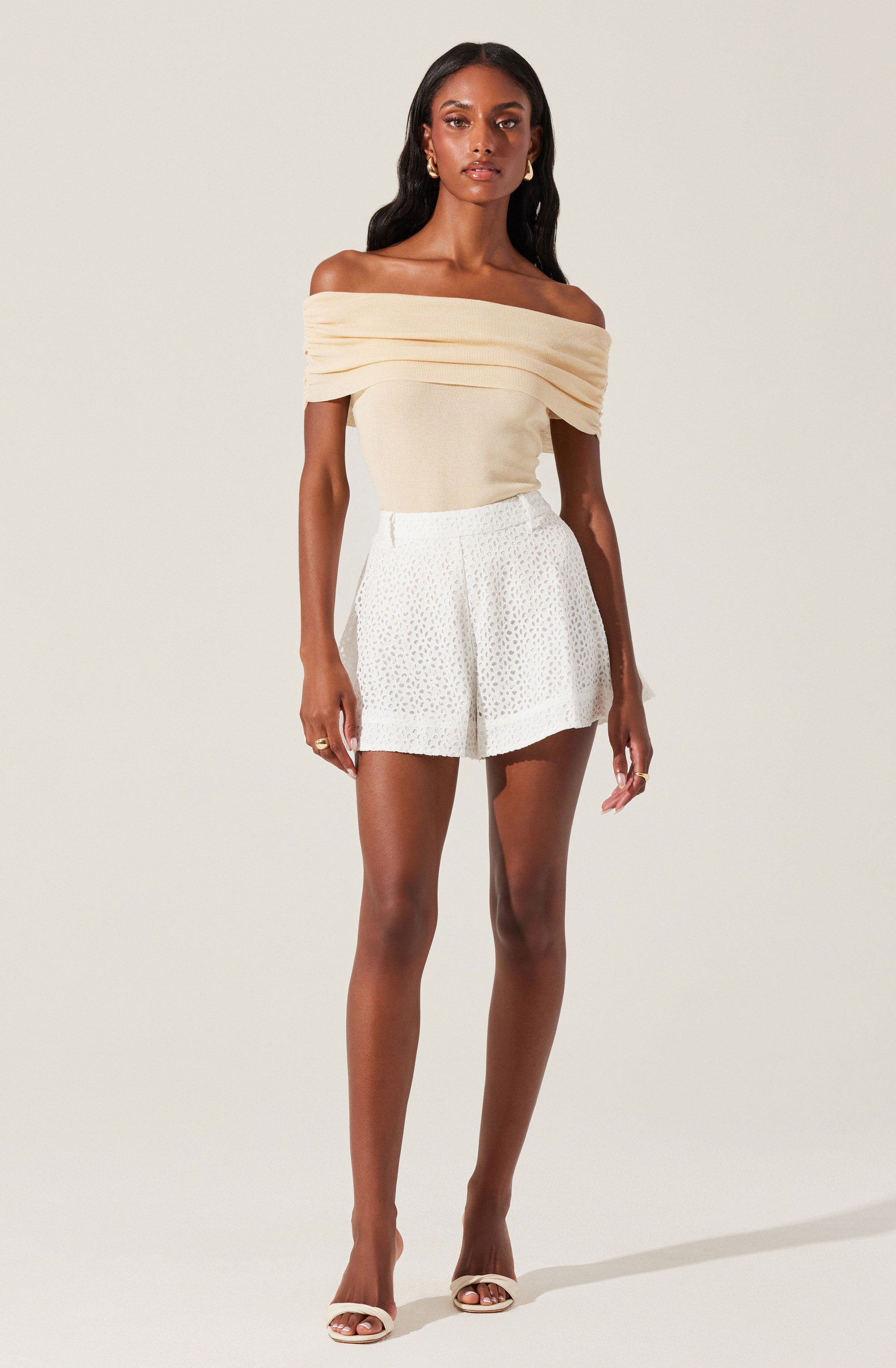 Kylin Off Shoulder Sweater Top