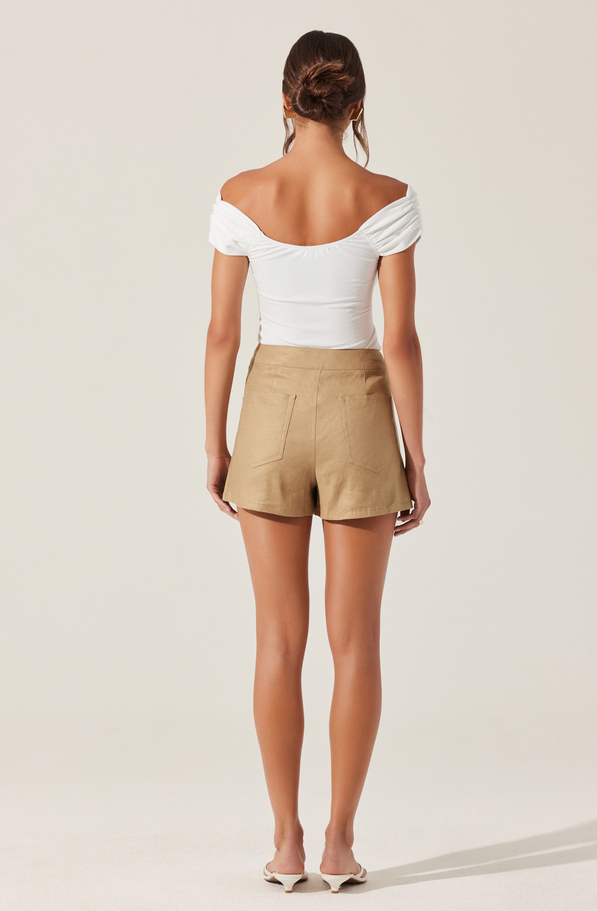 Gissel Crossover Off Shoulder Bodysuit