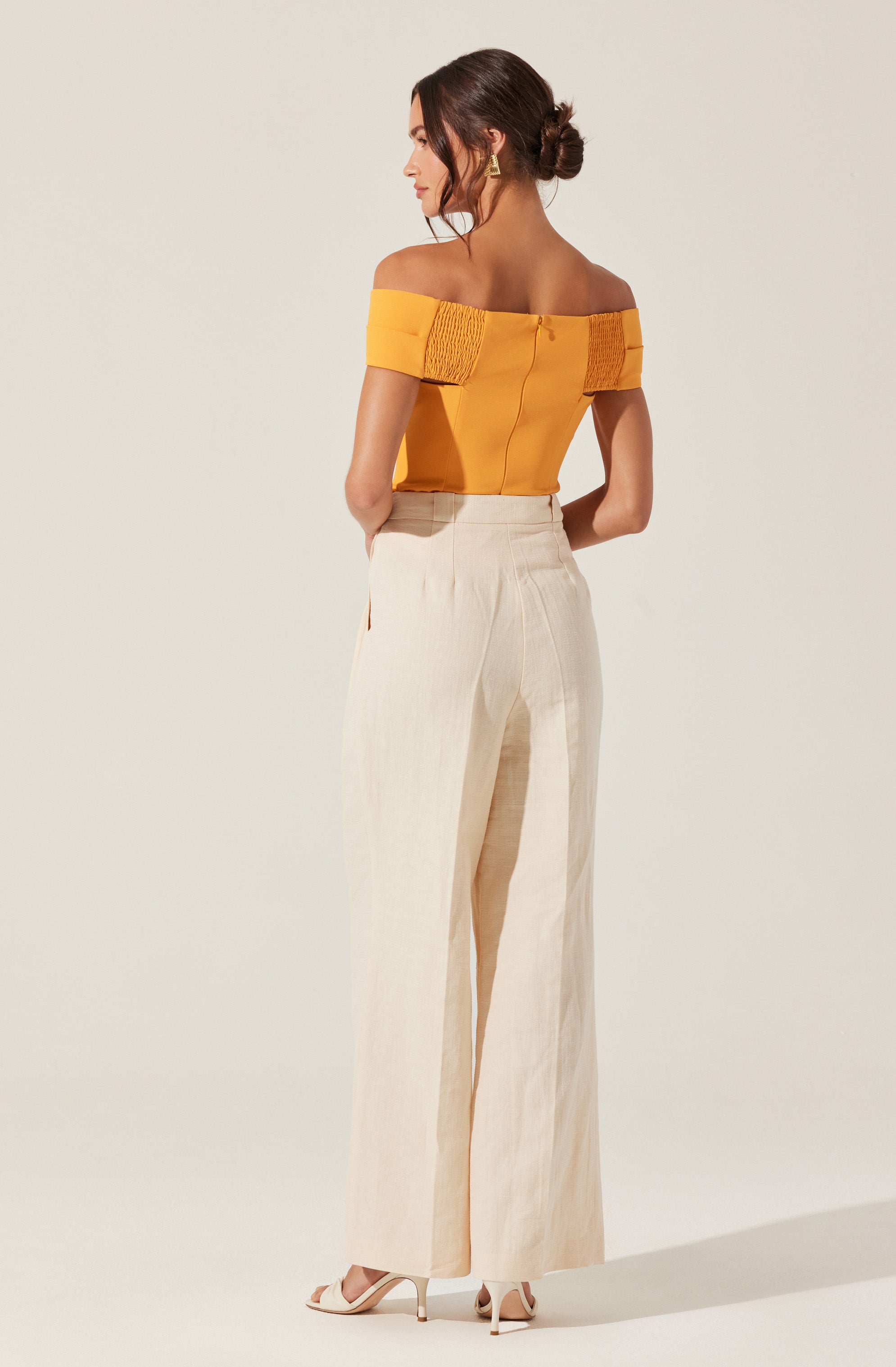 Catherine Twist Off Shoulder Top