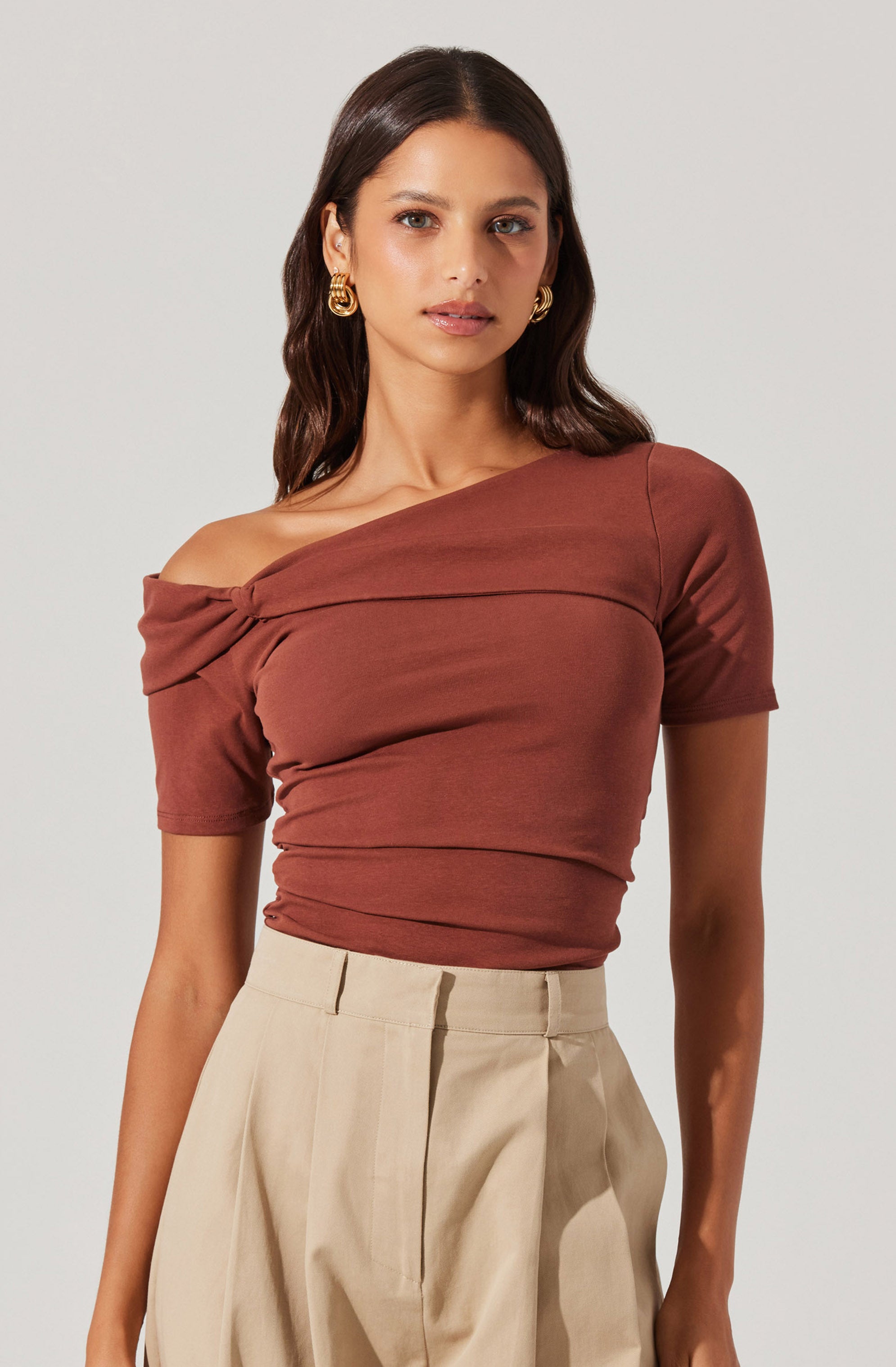Saylah Off Shoulder Twist Top