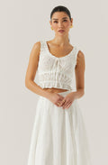 Kissel Tiered Eyelet Top