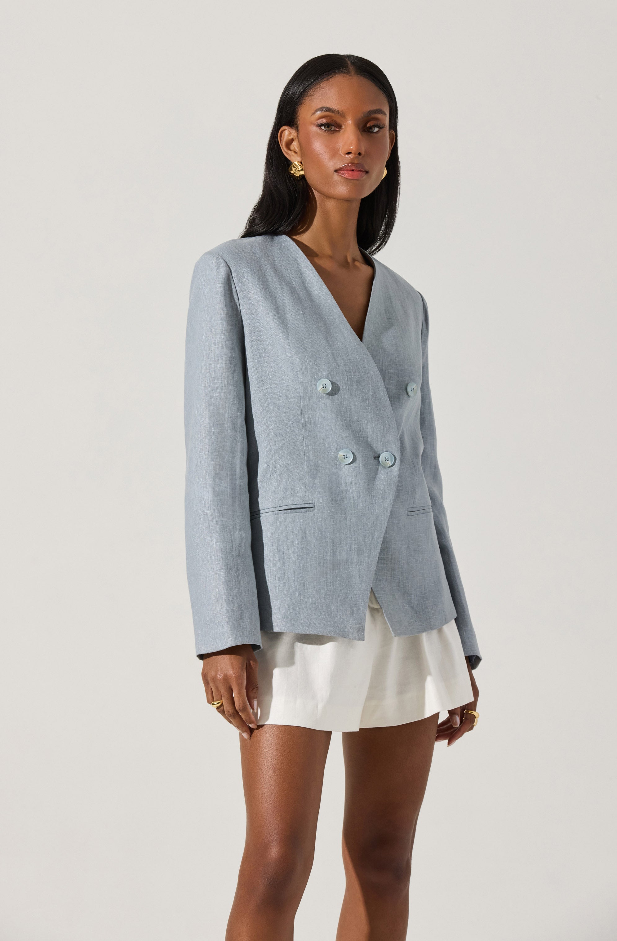 Dannika Linen Blazer