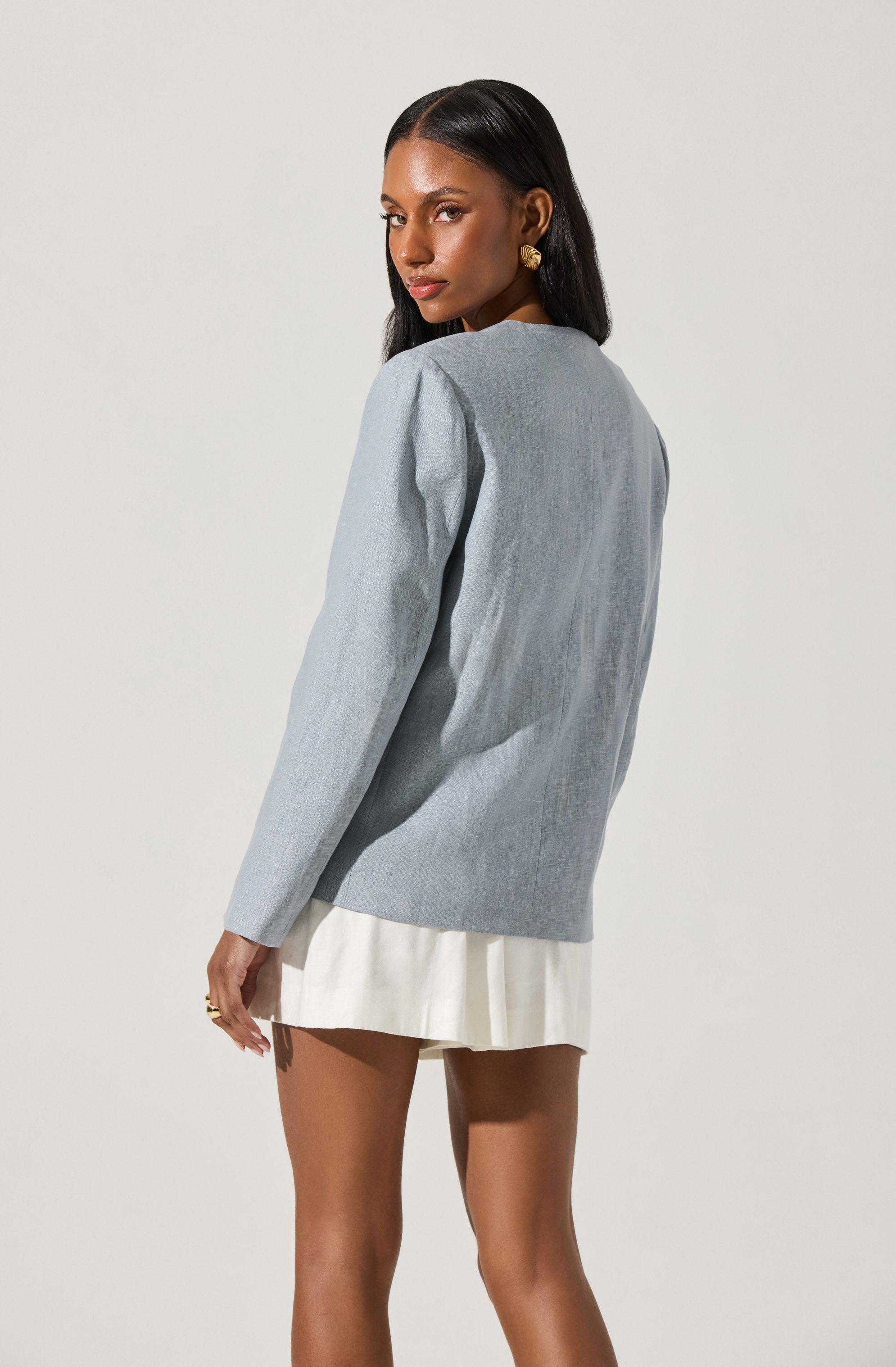 Dannika Linen Blazer