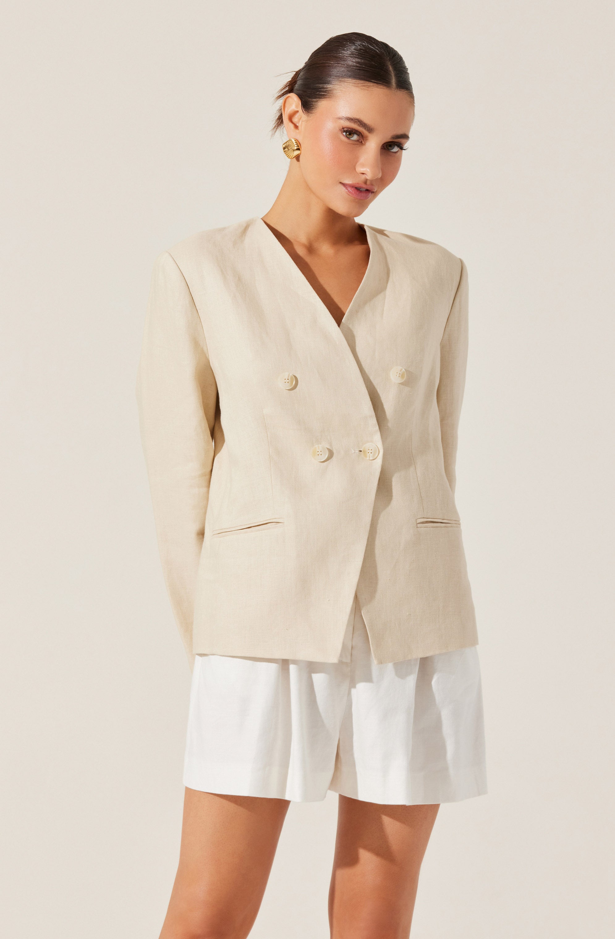 Dannika Linen Blazer
