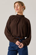 Sabelle Mock Neck Top