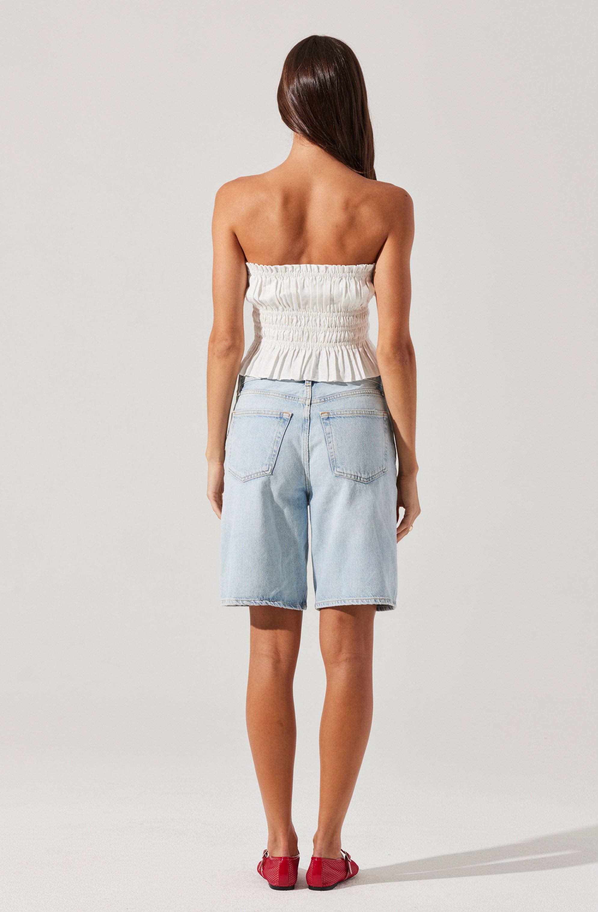 Biffy Smocked Tube Top