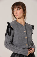 Melvie Bow Detail Cardigan