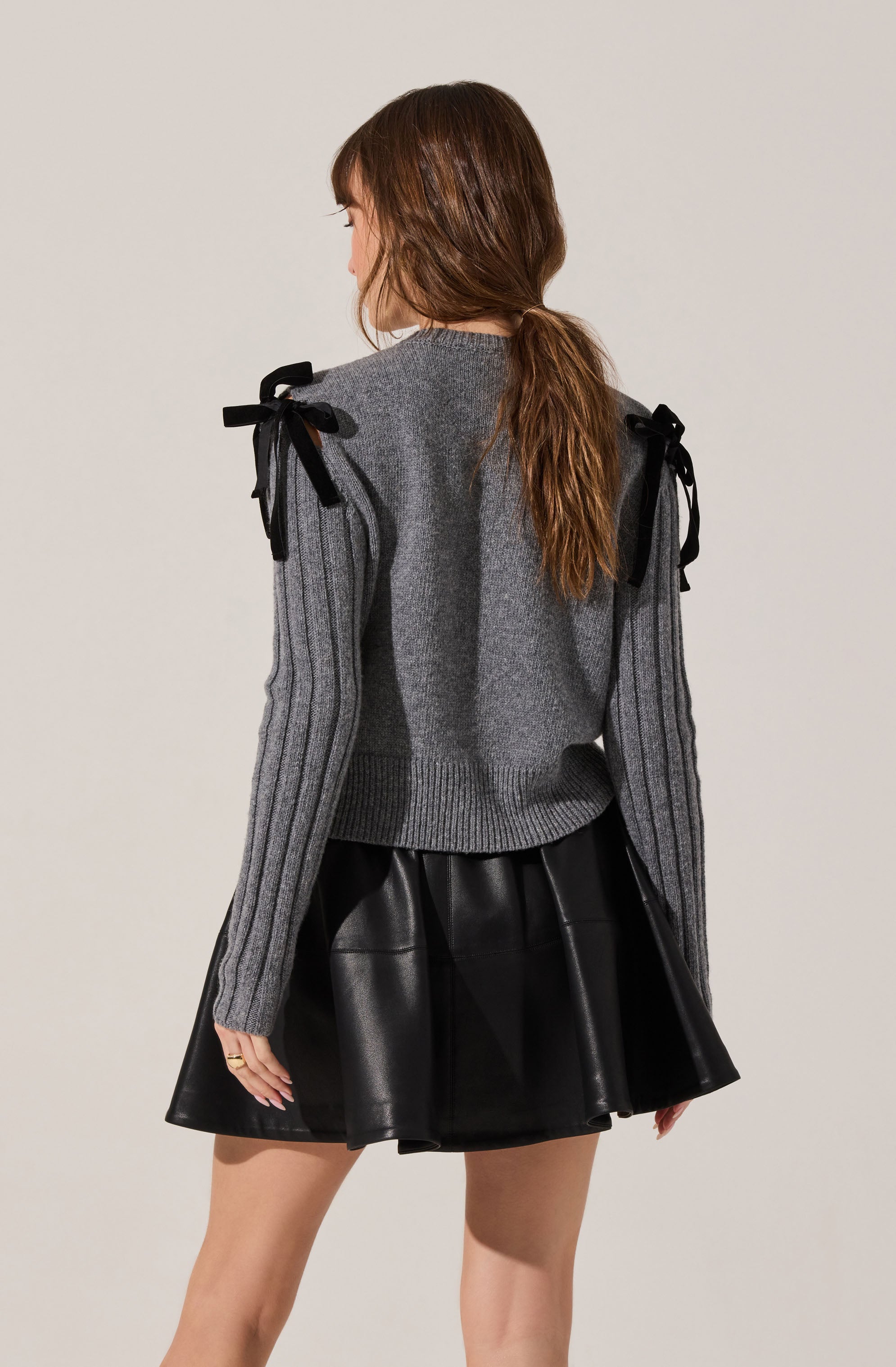 Melvie Bow Detail Cardigan