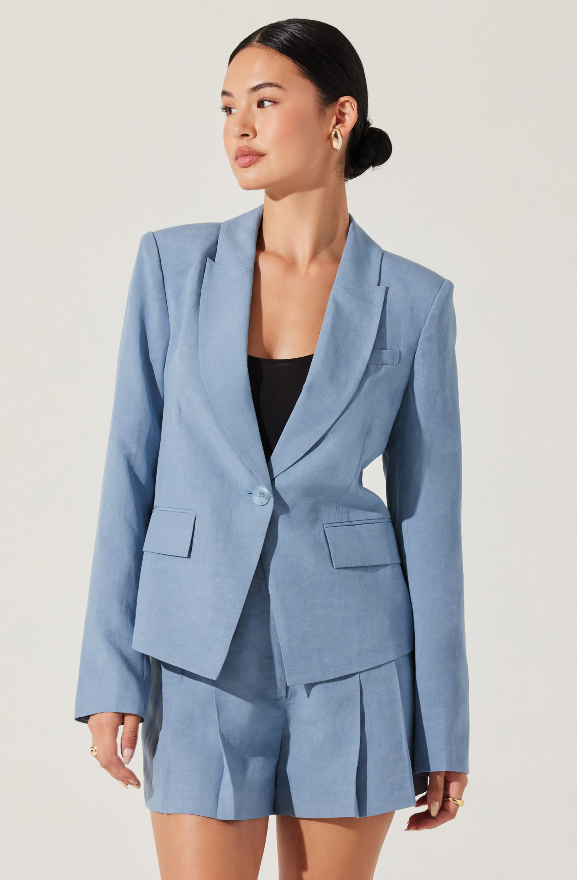 Artice Linen-Blend Blazer