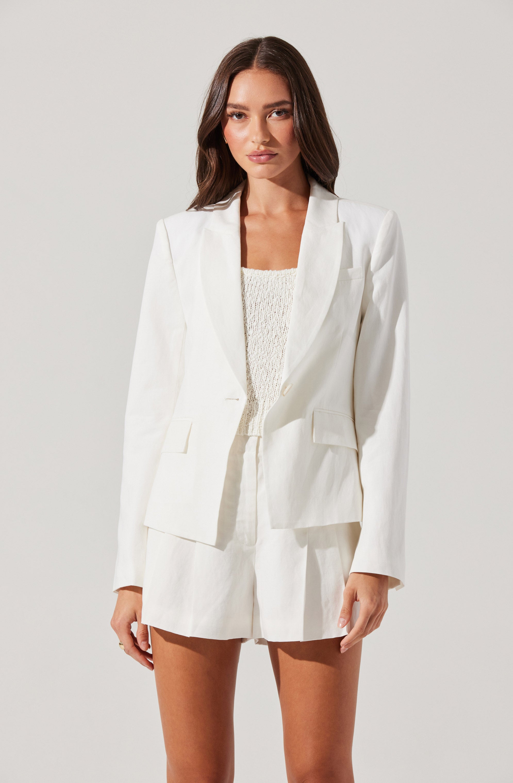 Artice Linen-Blend Blazer