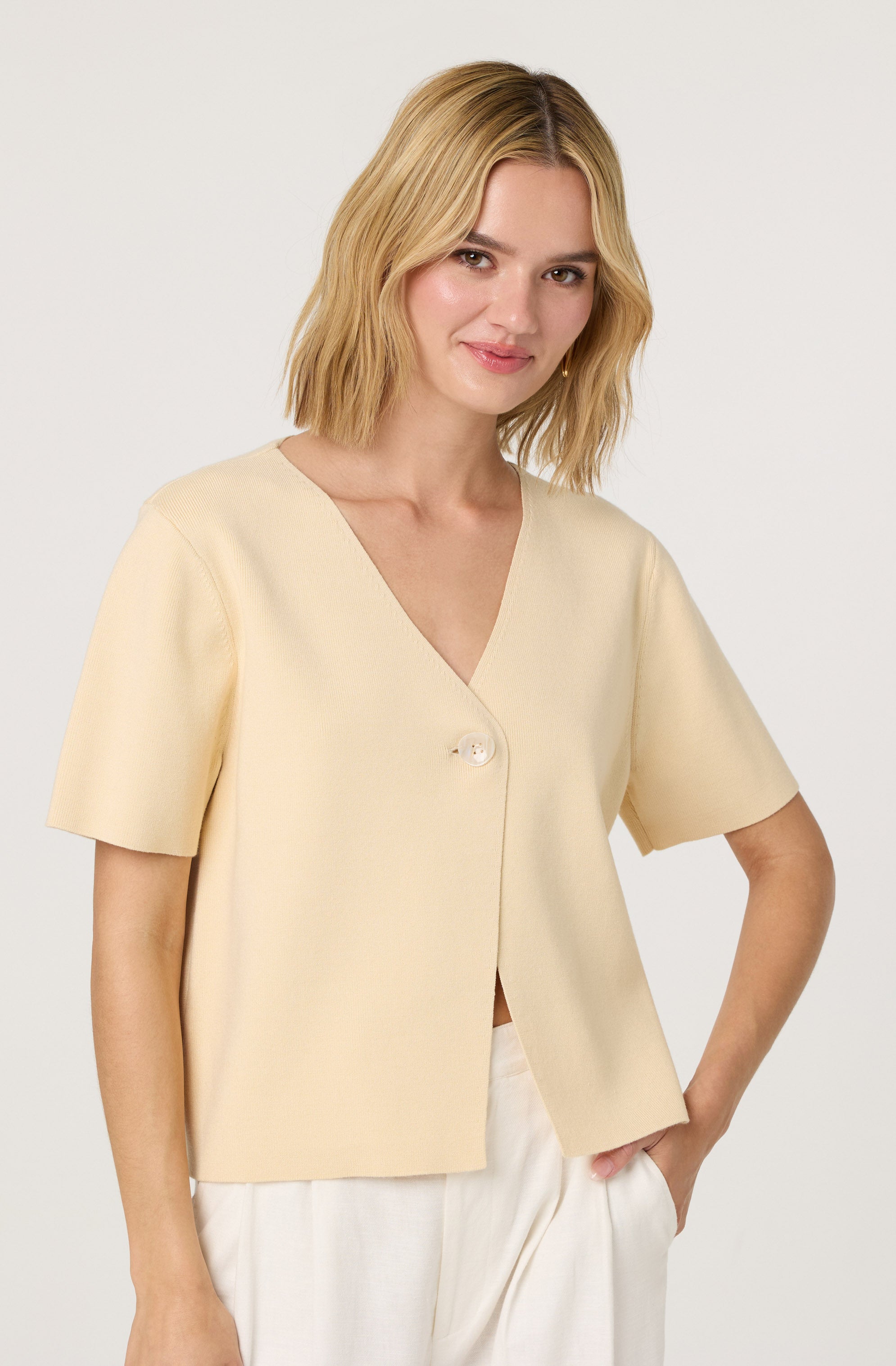 Dylane V-Neck Cardigan Sweater