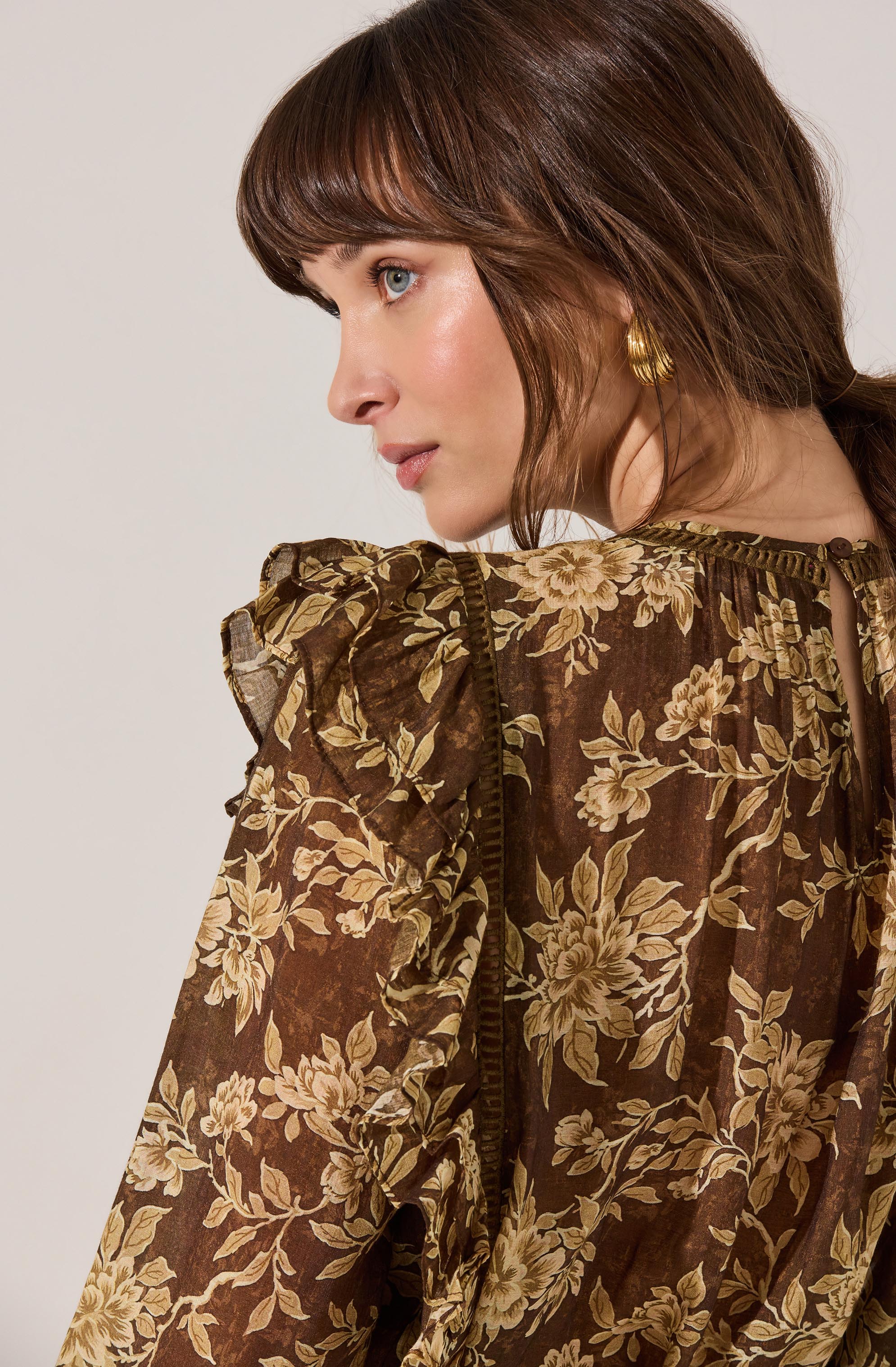 Kinley Ruffle Trim Top