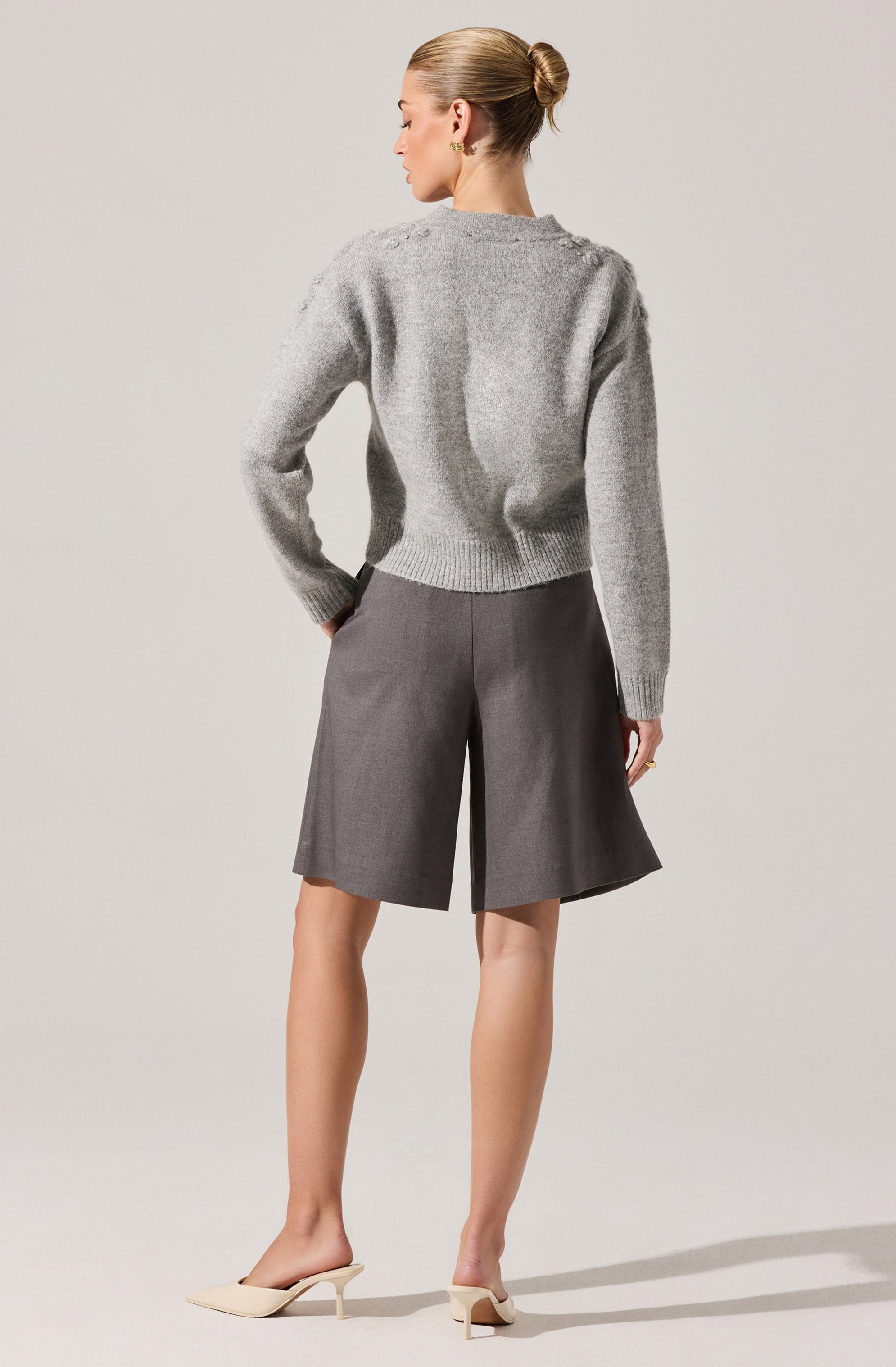 Susannah Embellished Wool-Blend Cardigan