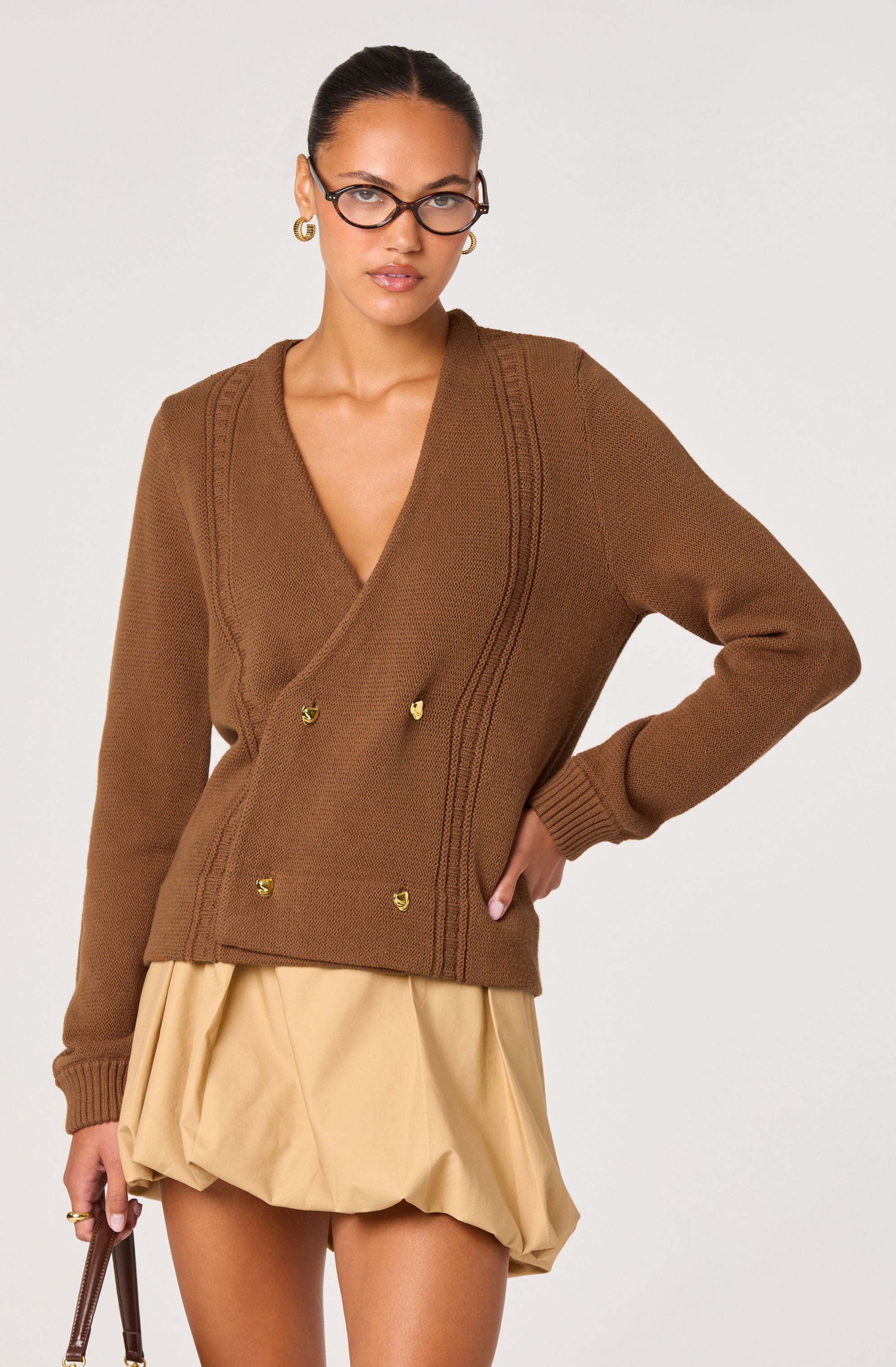 Merritt Double Breasted Cardigan