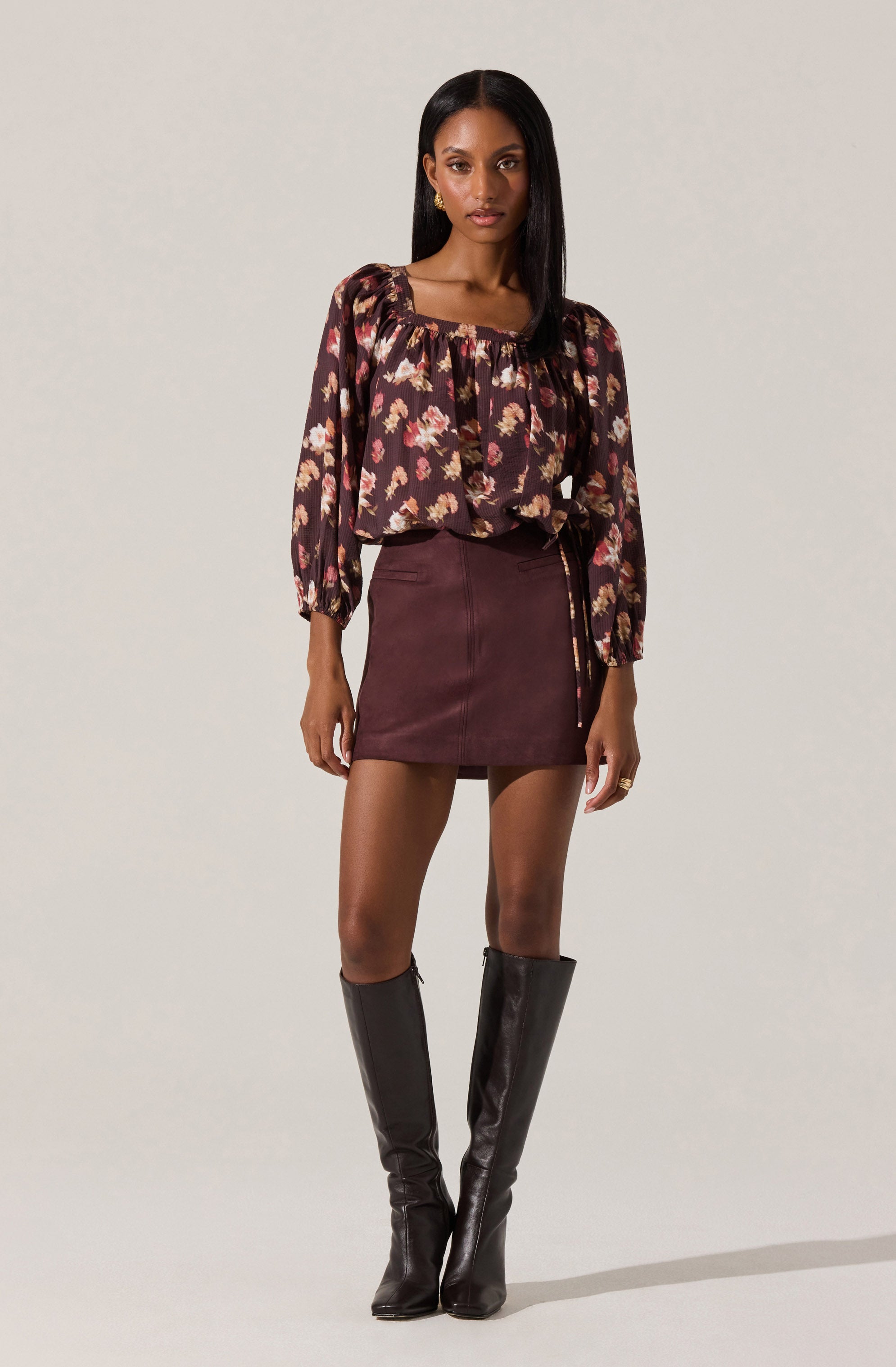 Dejah Floral Crop Top