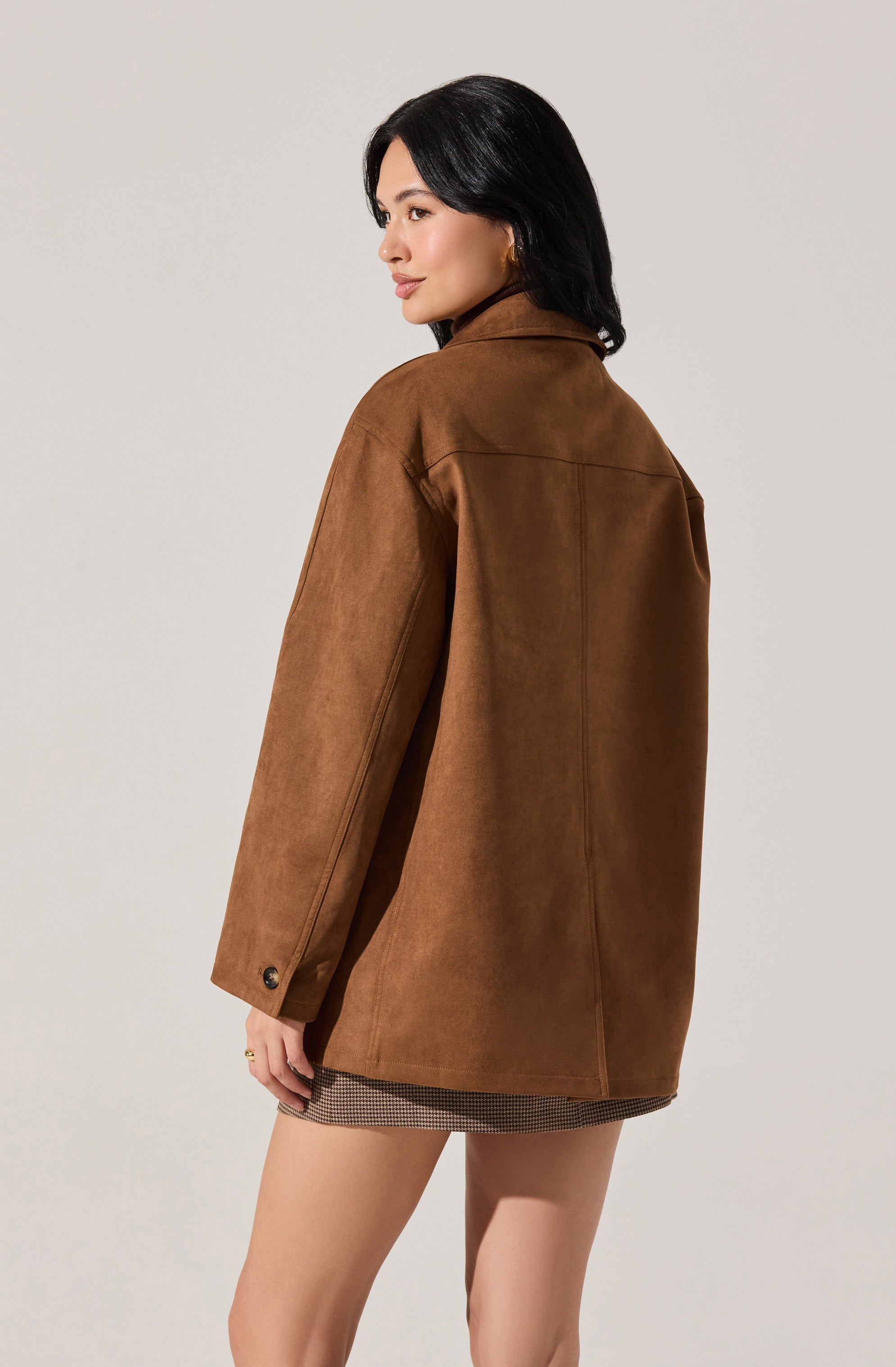 Presleigh Faux Suede Jacket