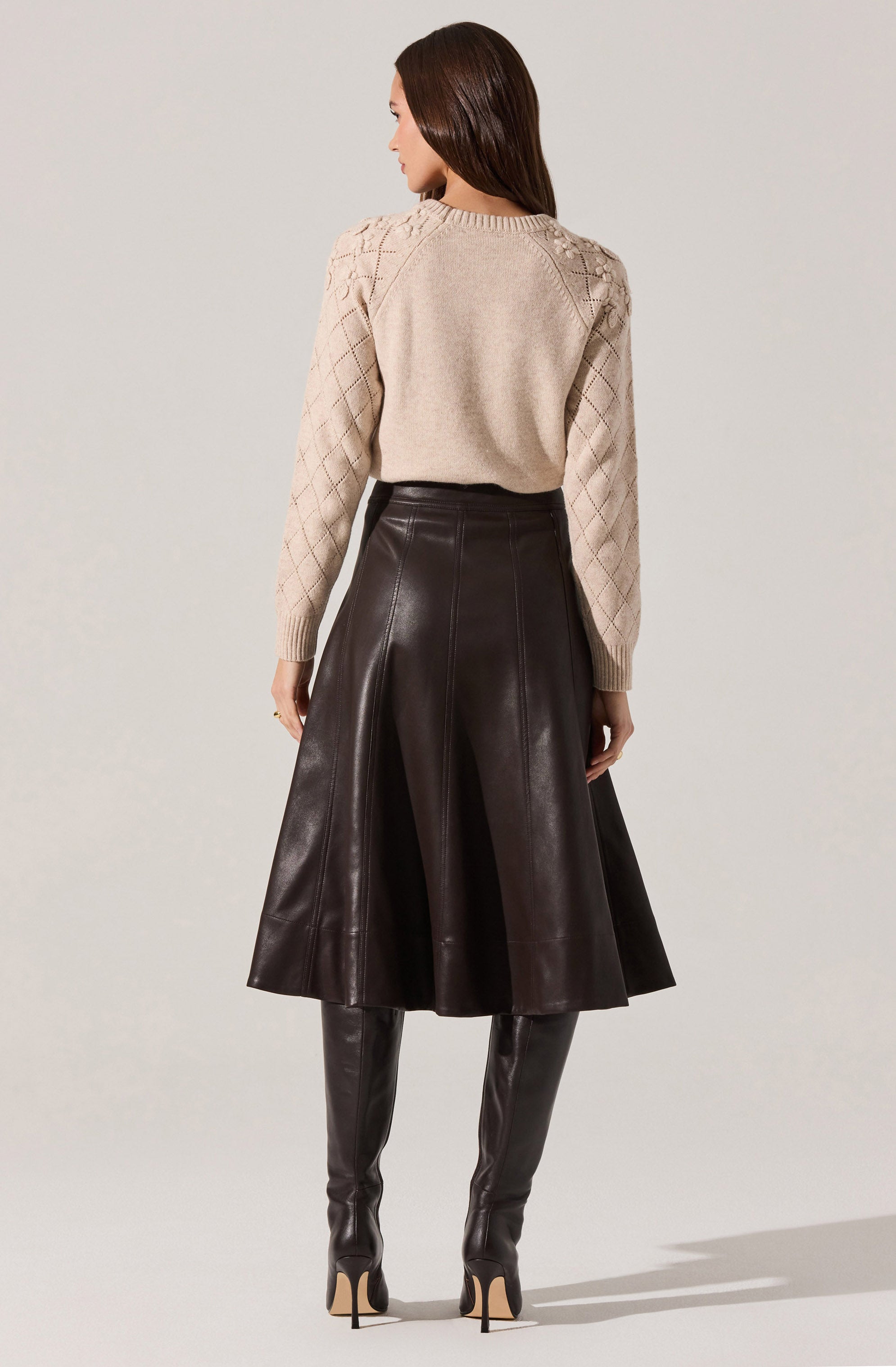 Florine 3D Floral Embroidered Sweater