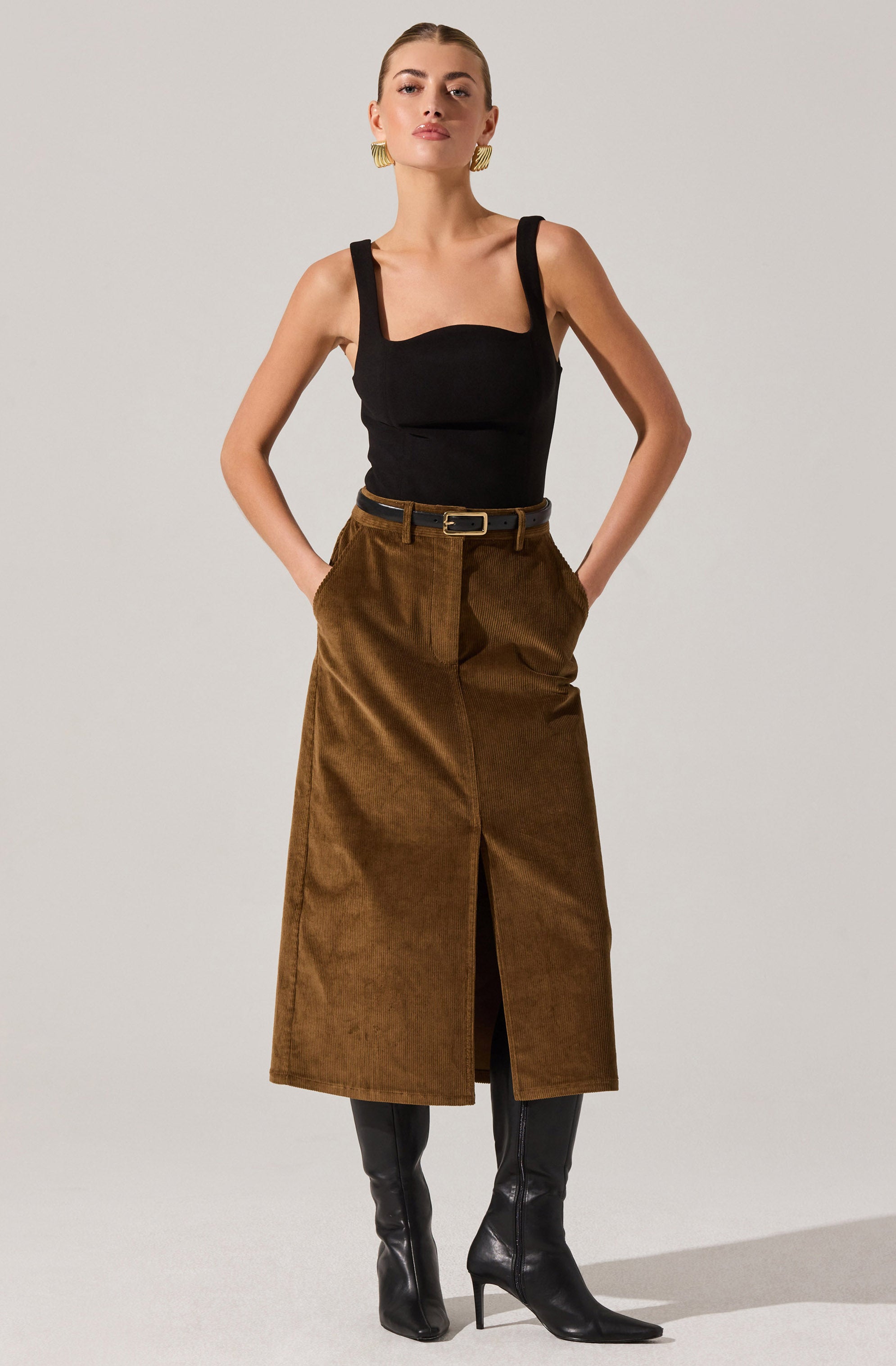 Kendal Curved Neck Bodysuit