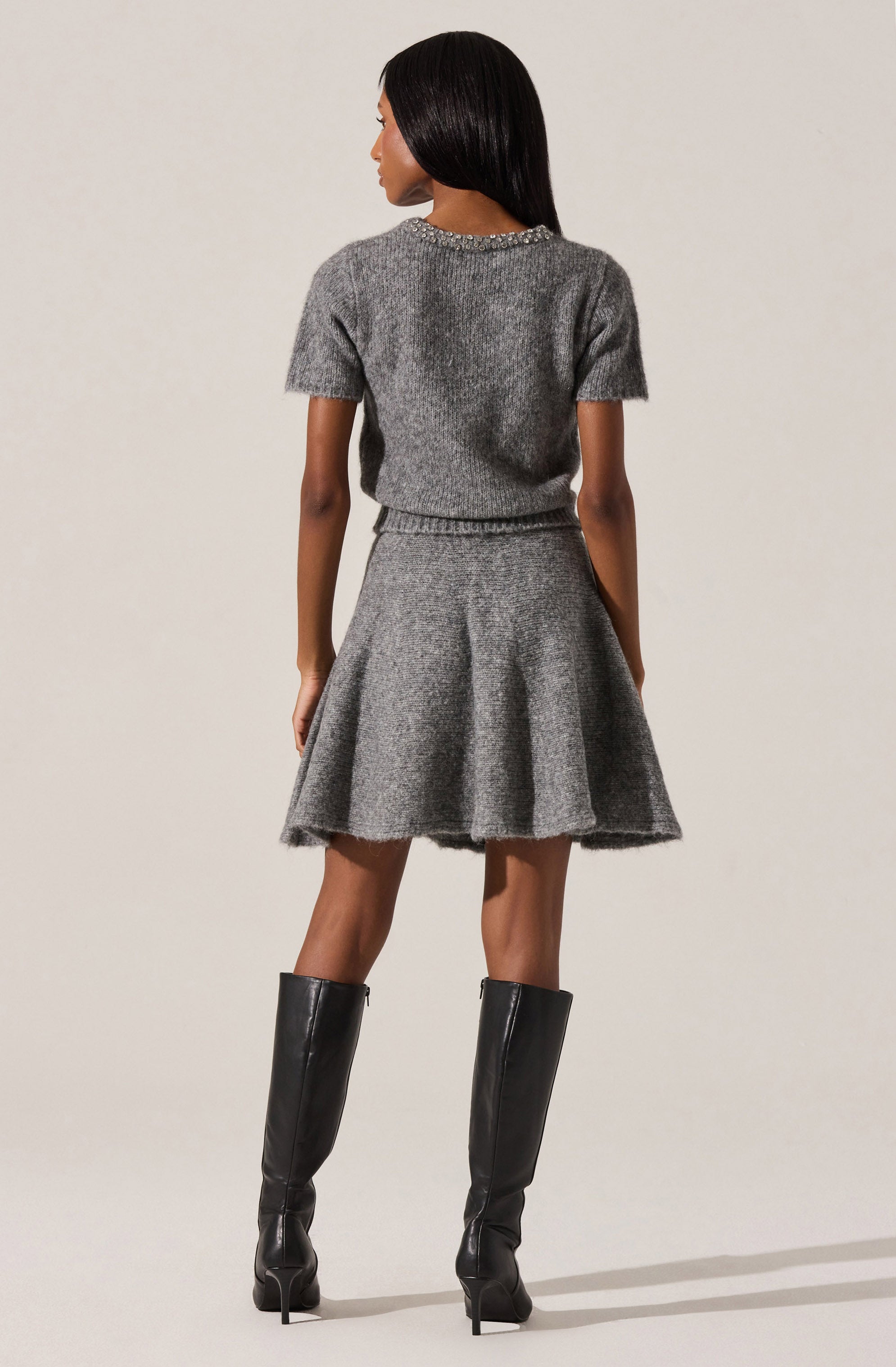 Malvie Embellished Crewneck Sweater