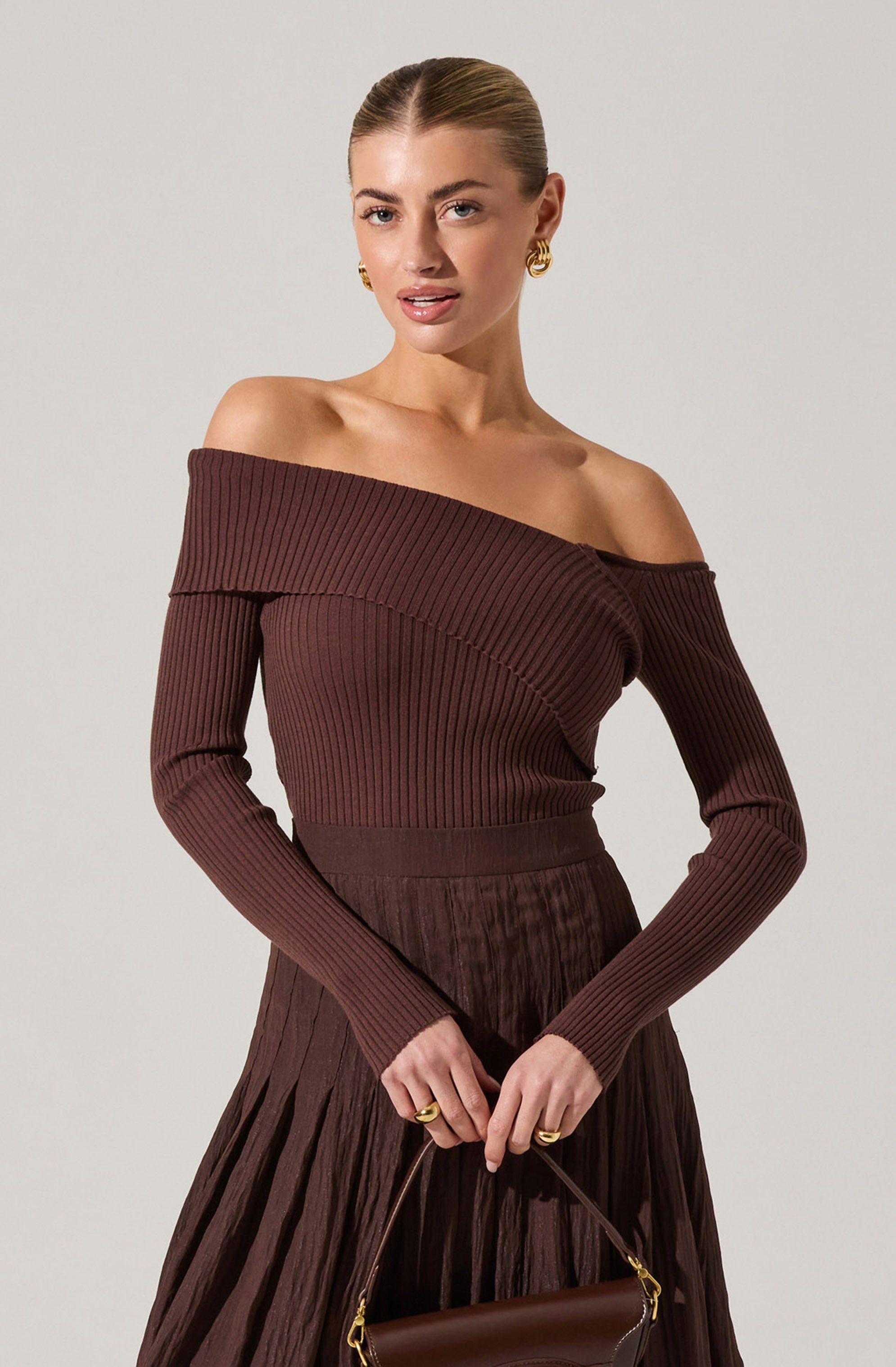 Daniella Off Shoulder Sweater