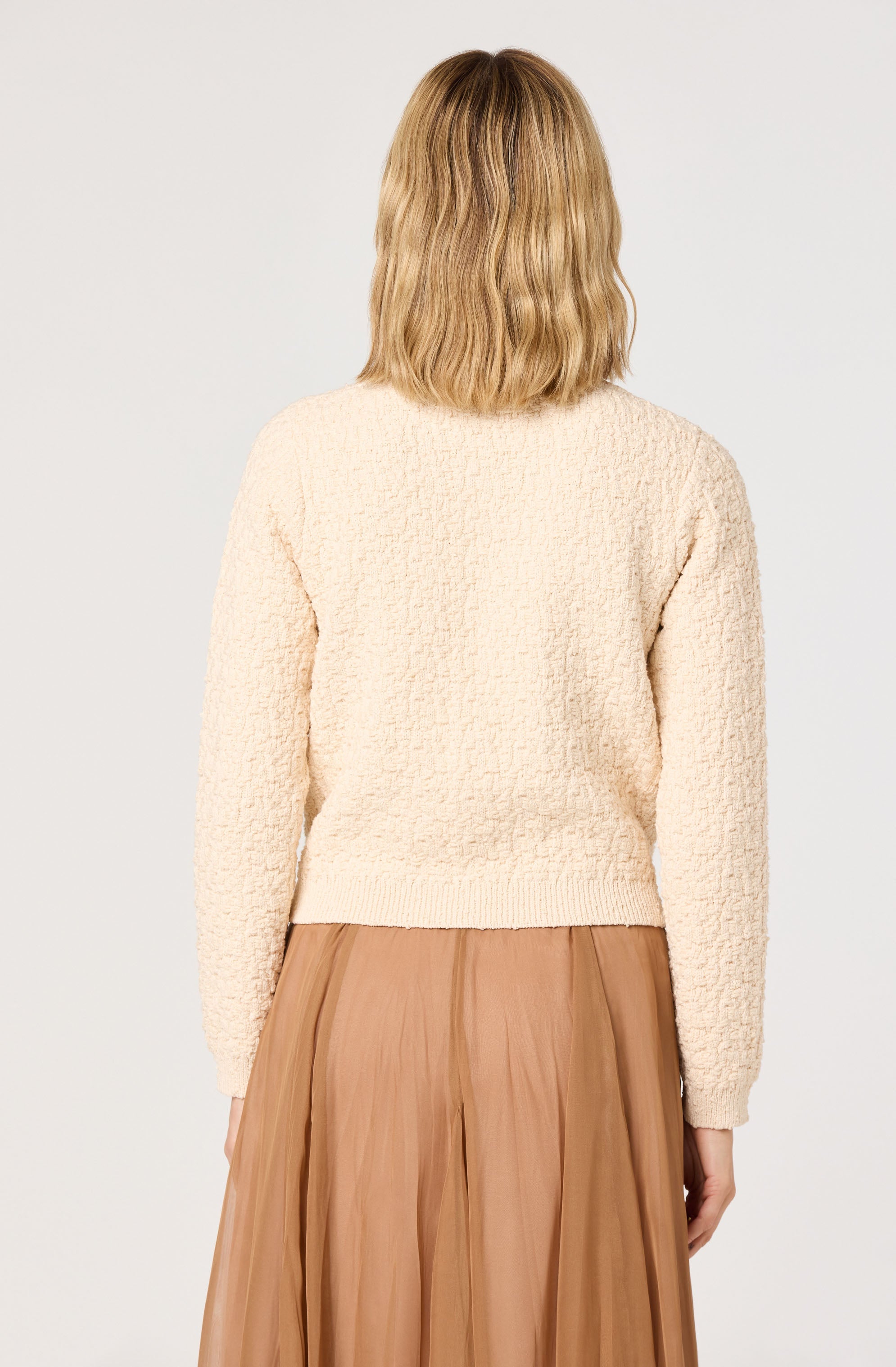 Darthy Textured Cardigan