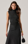 Deora Sleeveless Mock Neck Sweater