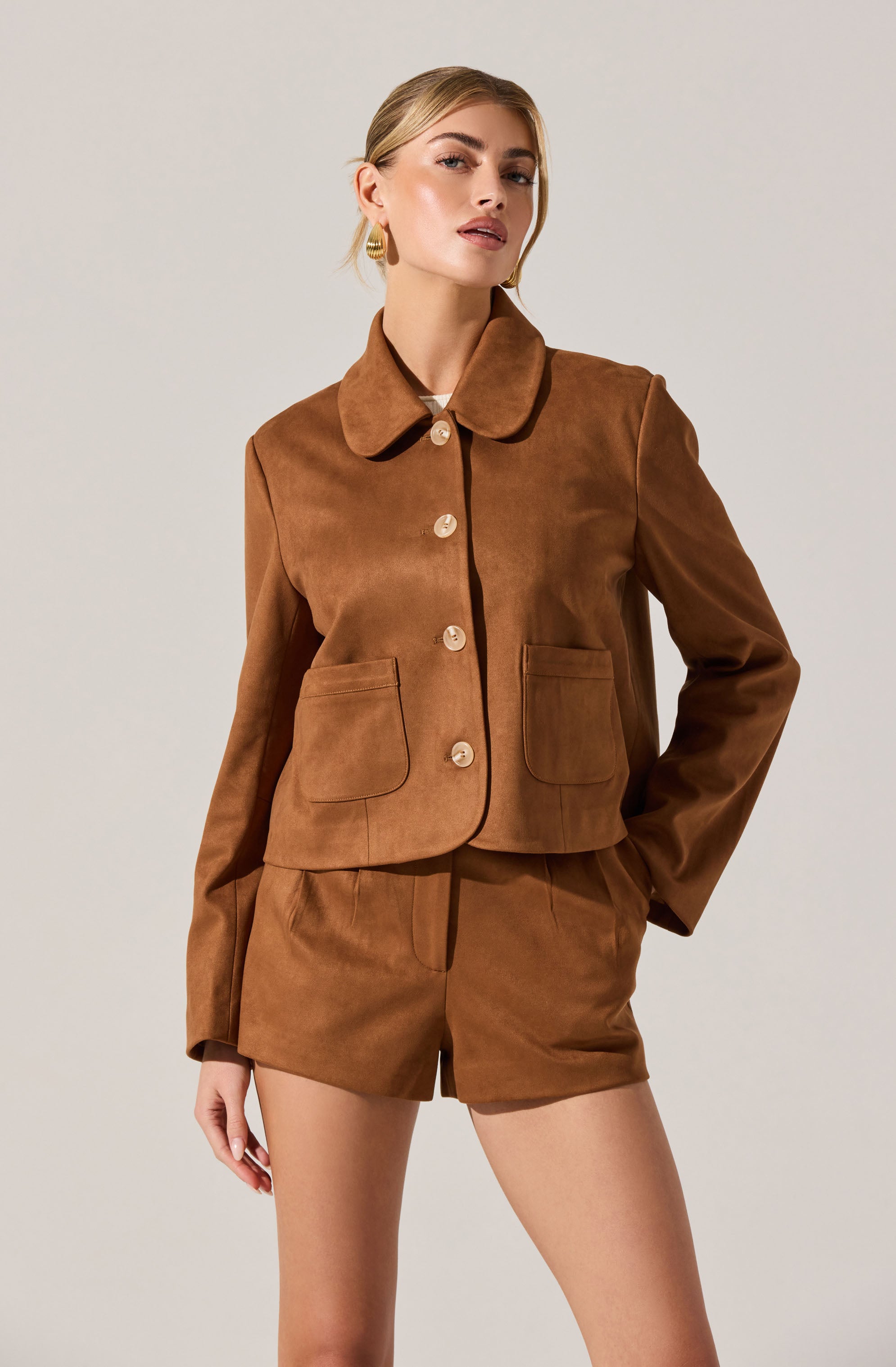 Jude Faux Suede Jacket