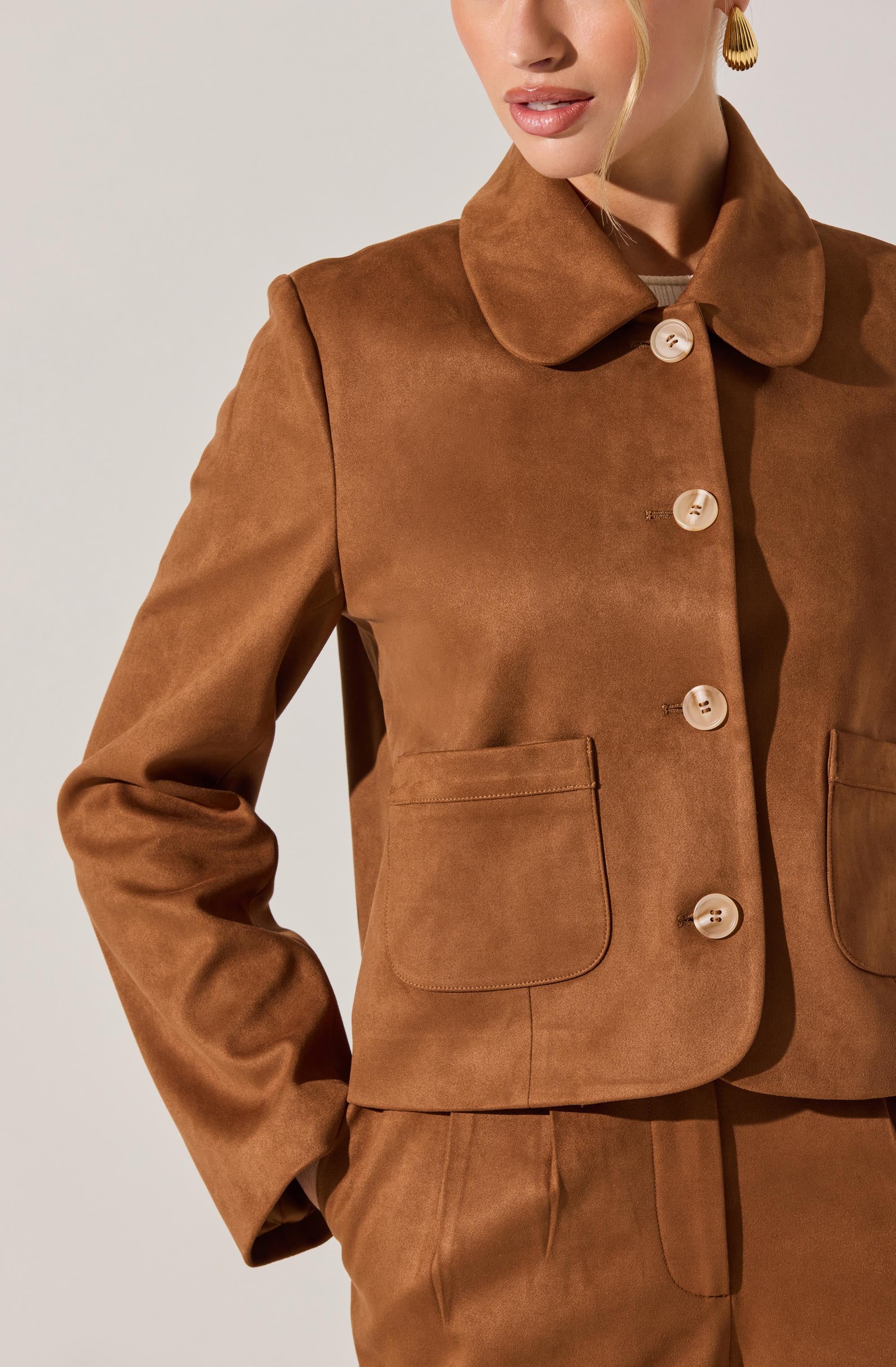 Jude Faux Suede Jacket