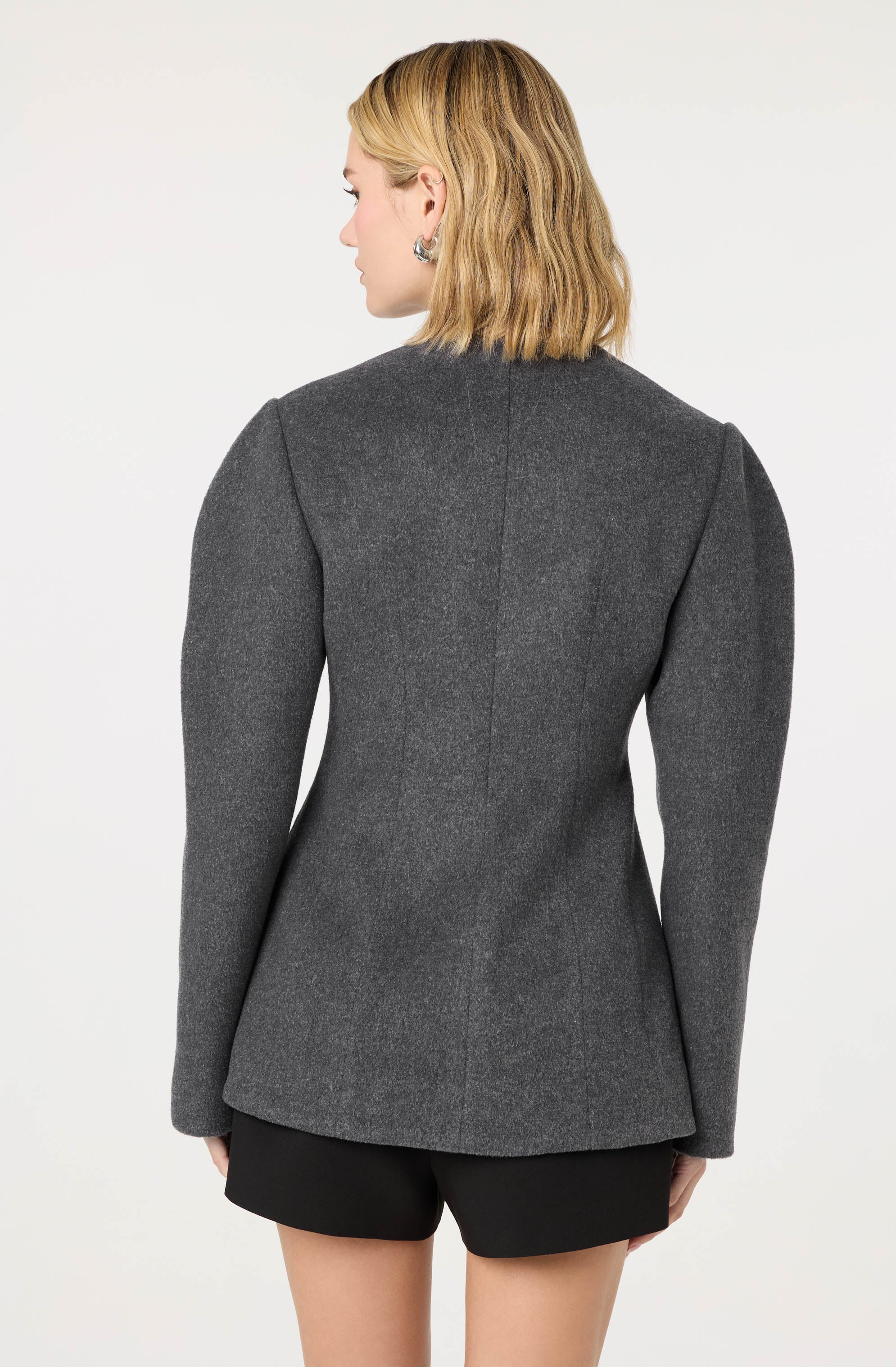 Ada Wool Blend Cinched Jacket