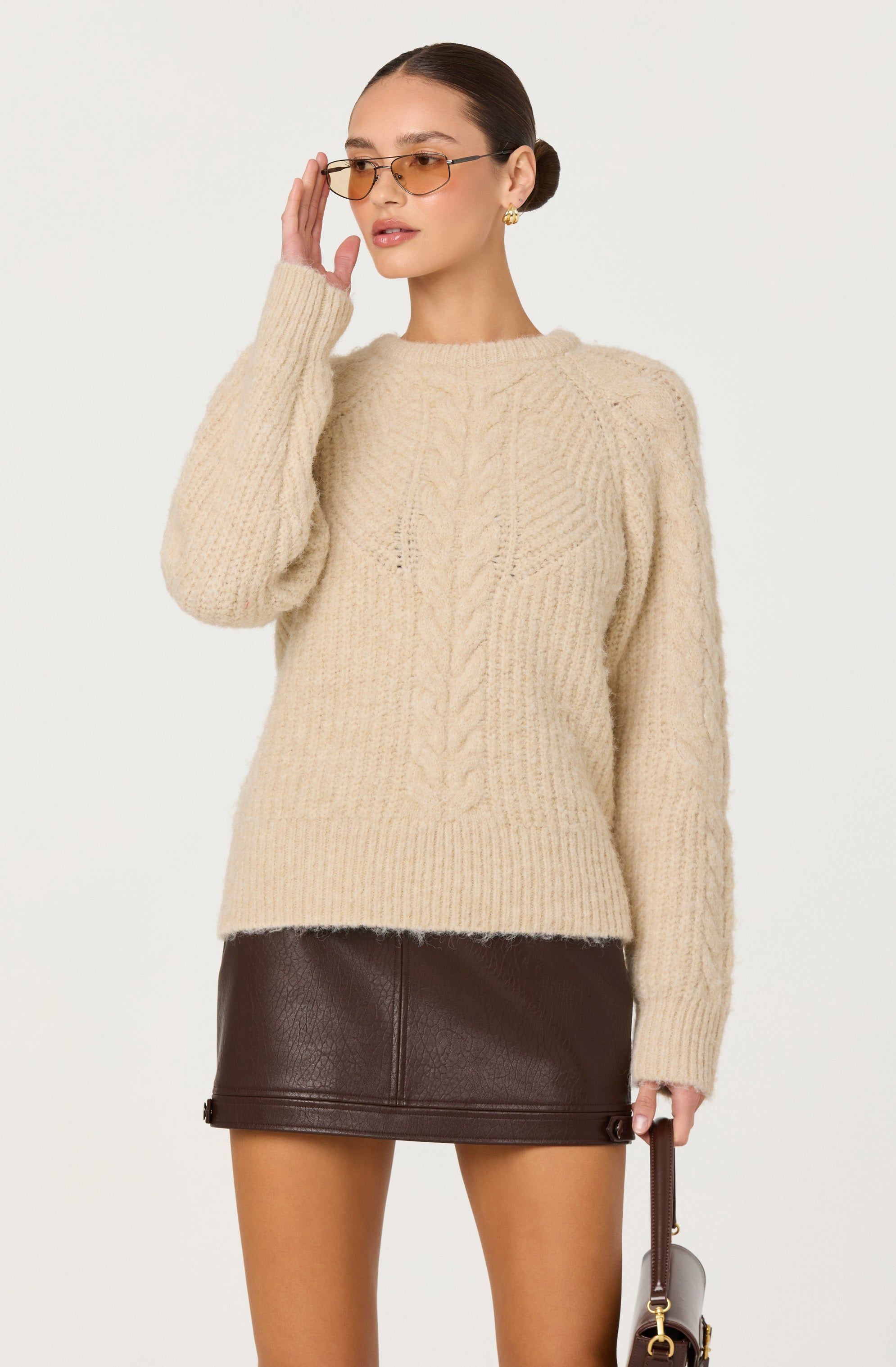 Taran Cable Knit Sweater