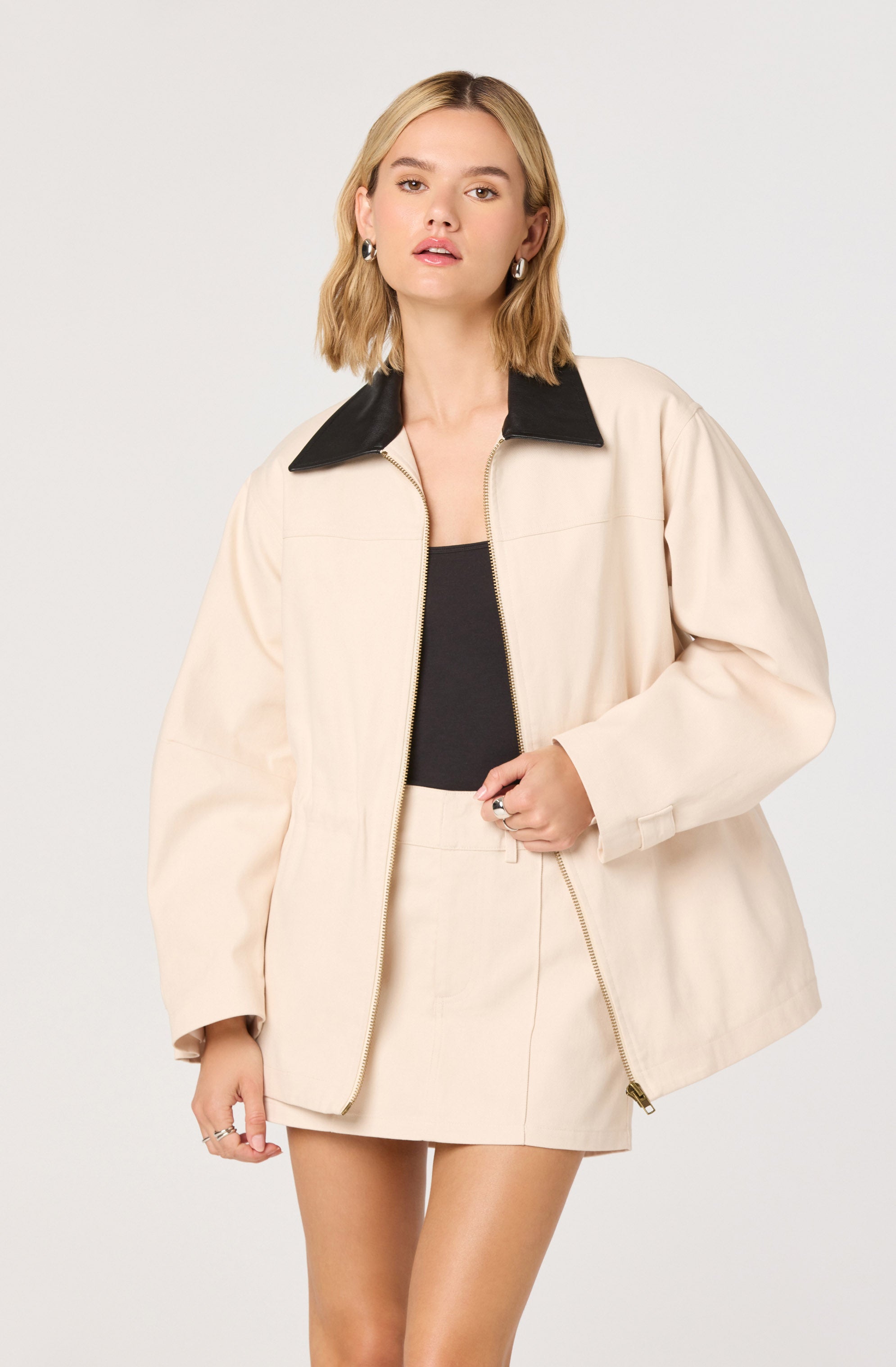 Collins Contrast Denim Jacket