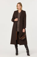 Melisse Wool Blend Longline Coat
