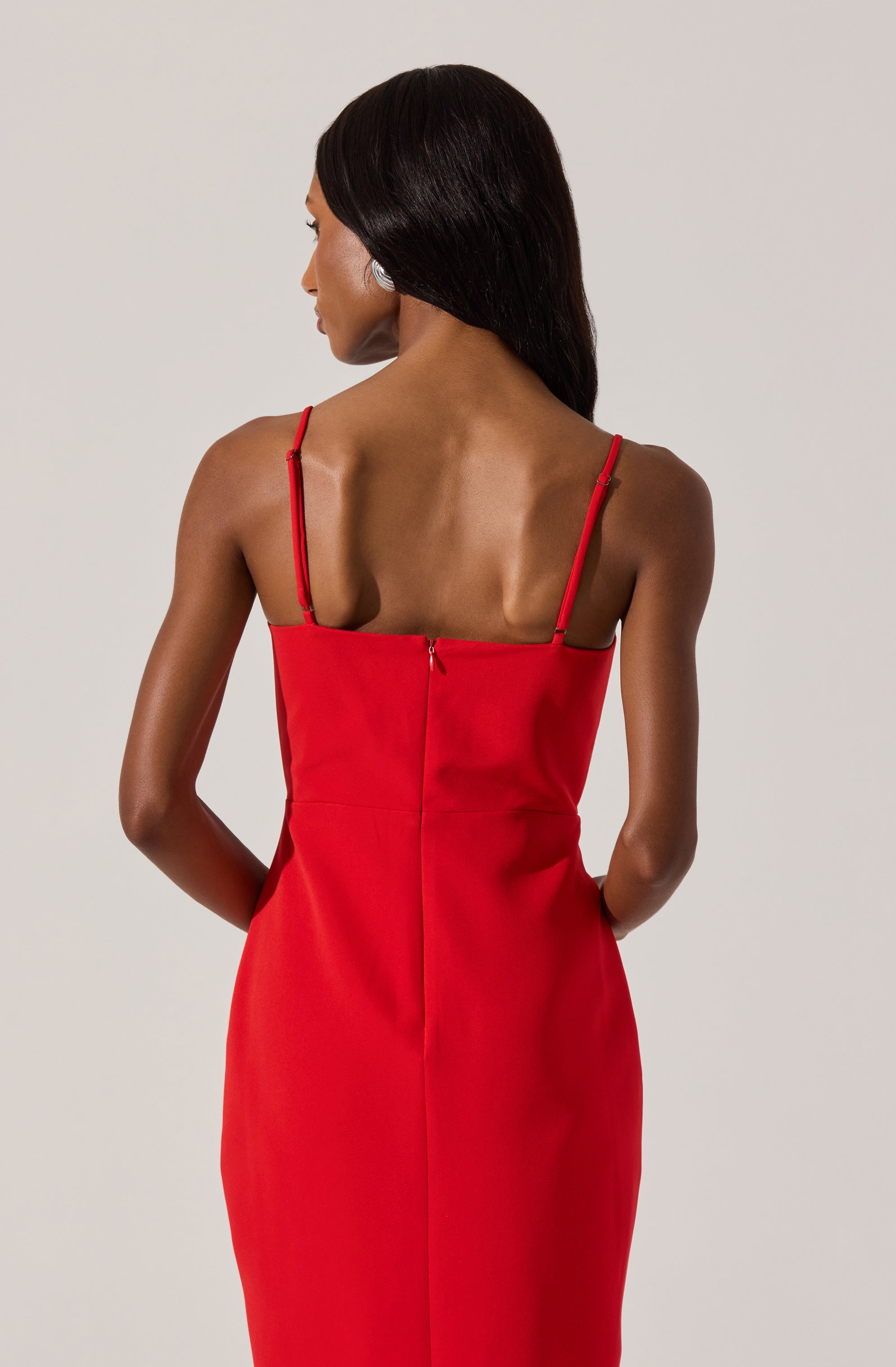 Embellished Bow Detail Midi Dress